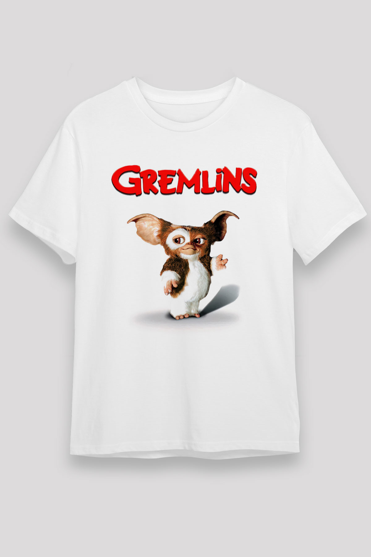 Gremlins Beyaz Unisex Tişört T-Shirt