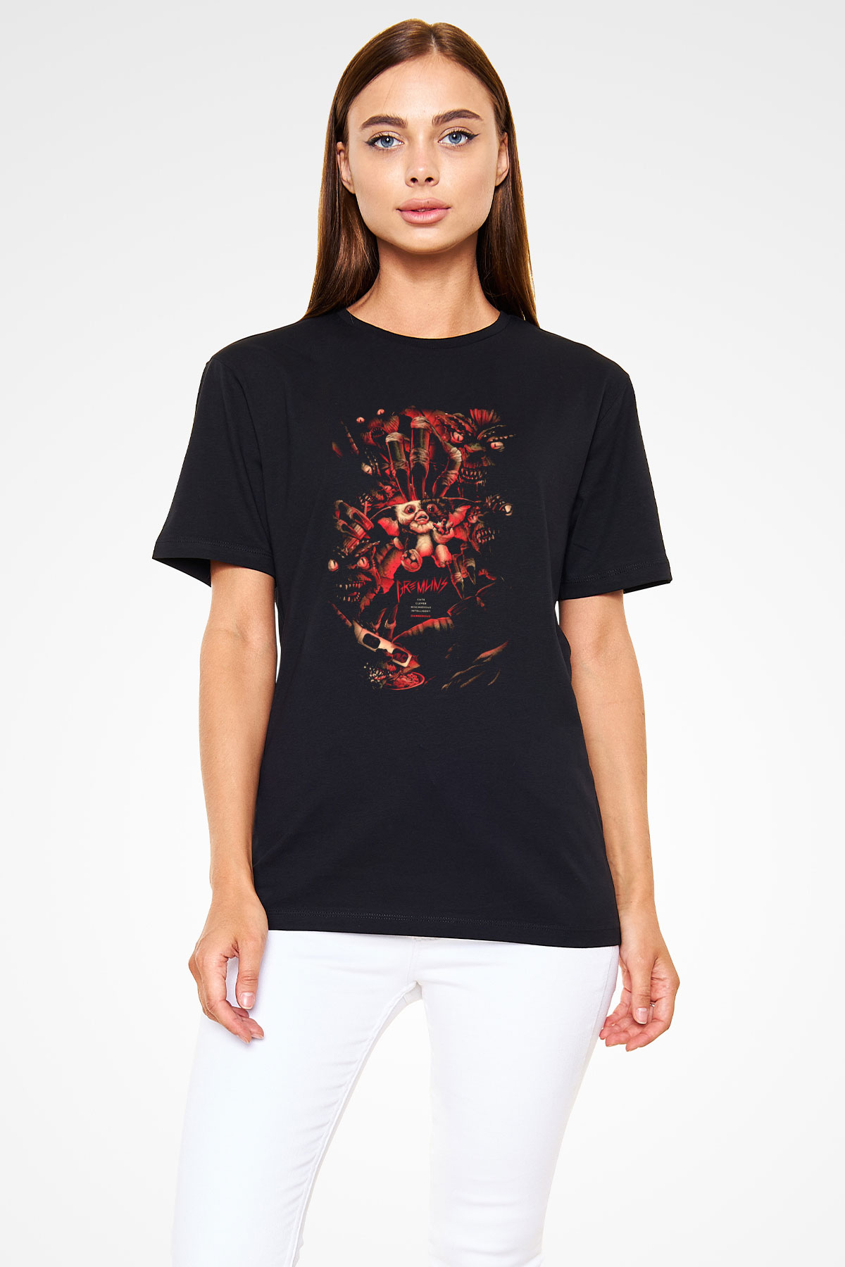 Gremlins Gremlinler Siyah Unisex Tişört