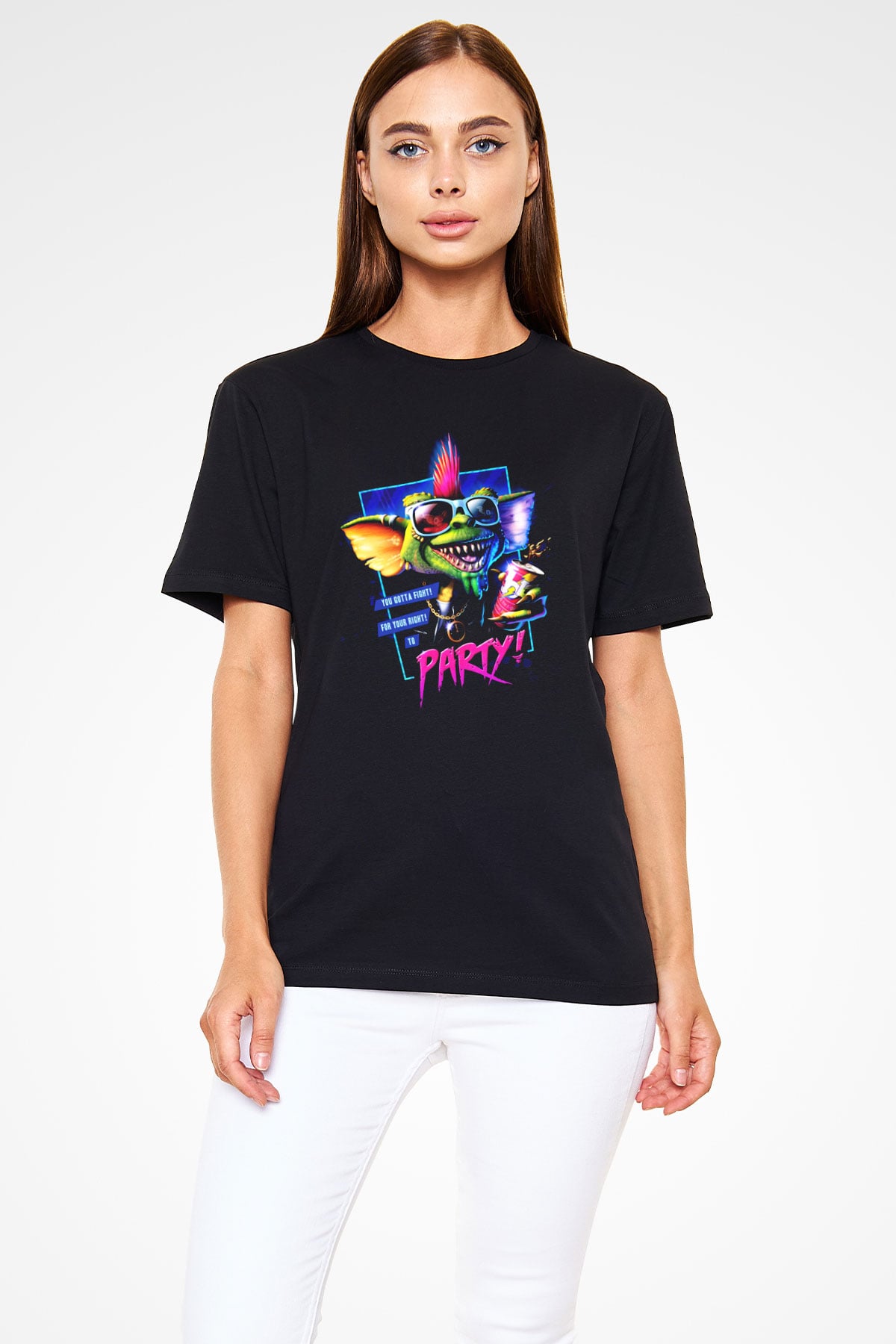 Gremlins Gremlinler Siyah Unisex Tişört
