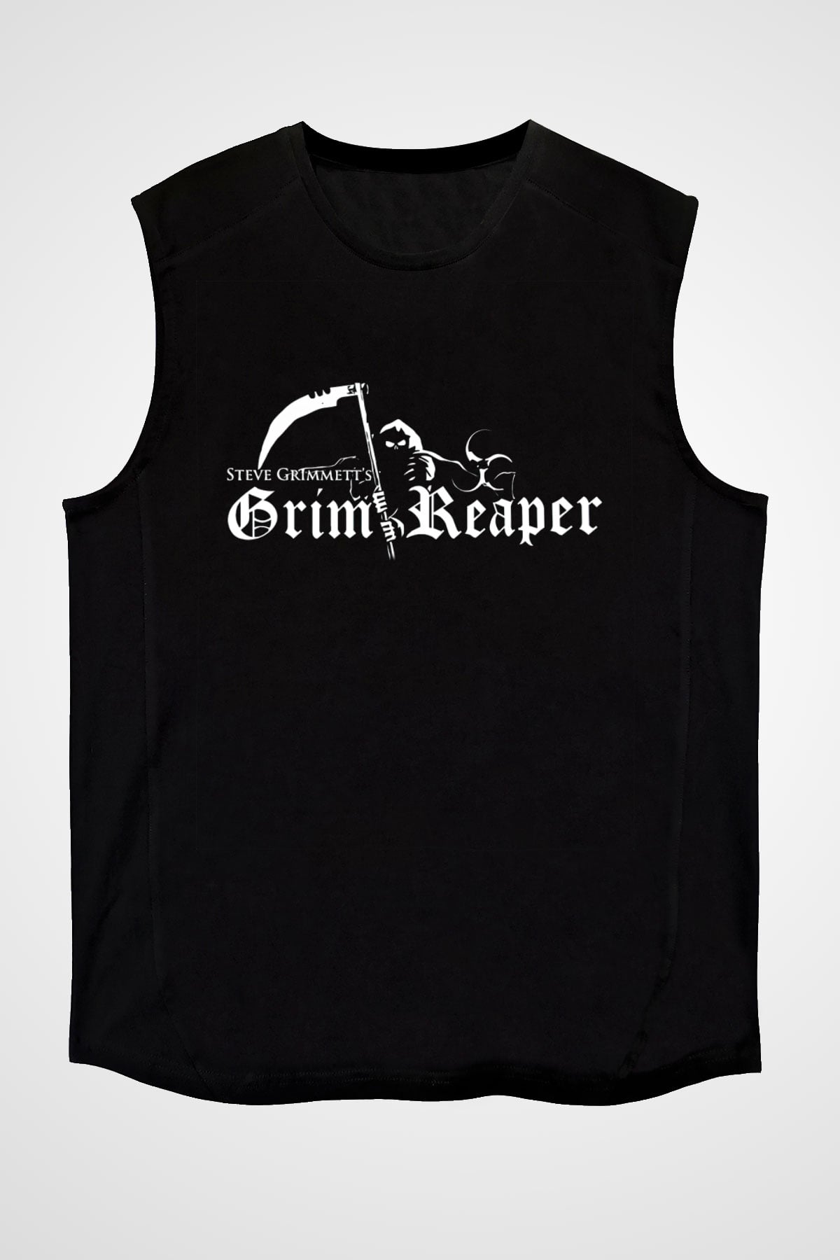 Grim Reaper Siyah Unisex Kolsuz Tişört