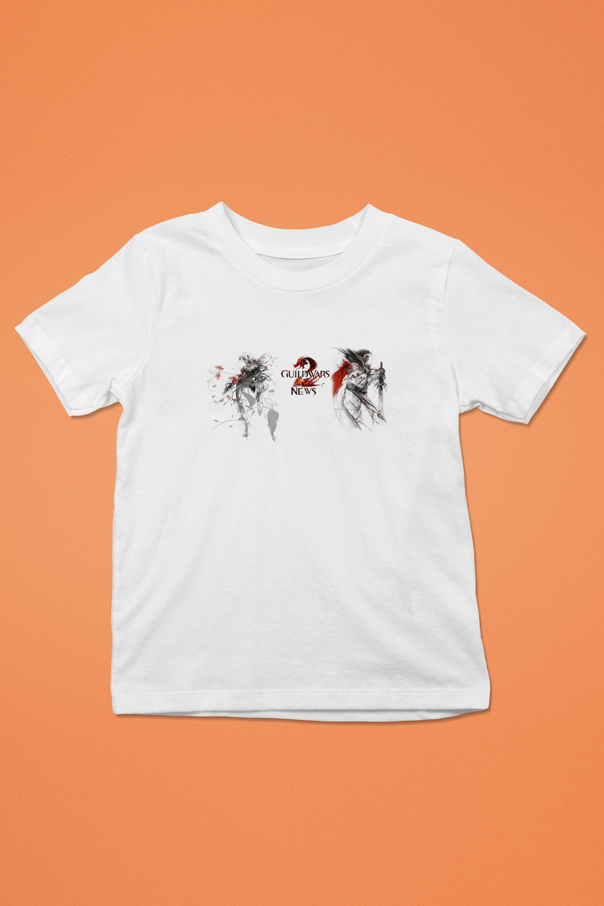 Guild Wars Beyaz Unisex Çocuk Tişört