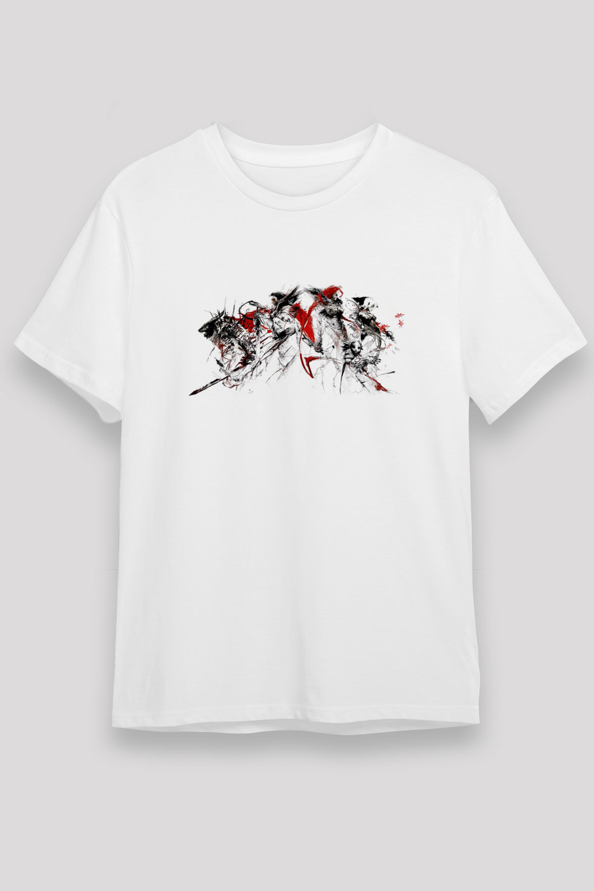 Guild Wars Beyaz Unisex Tişört T-Shirt