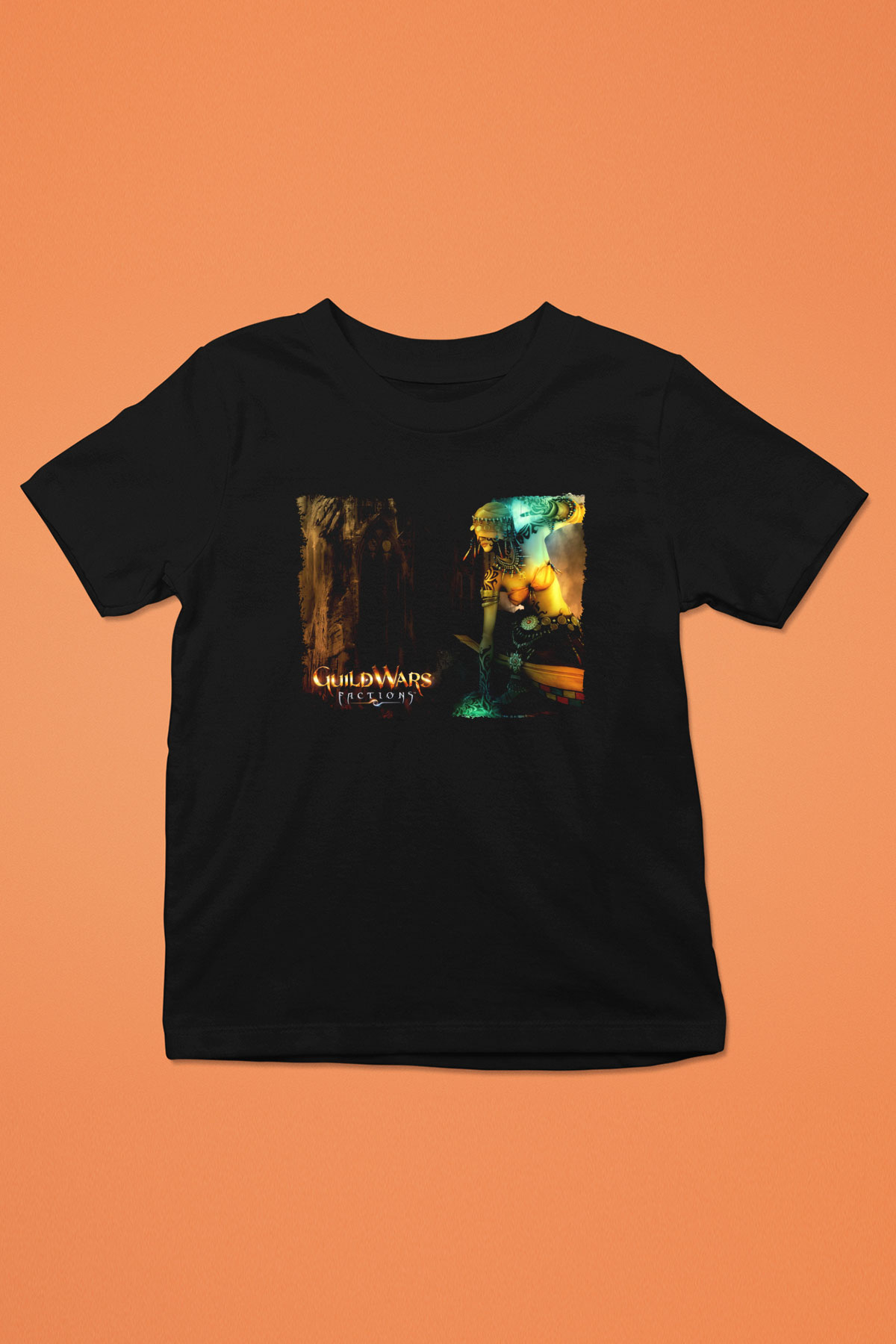 Guild Wars Siyah Unisex Çocuk Tişört