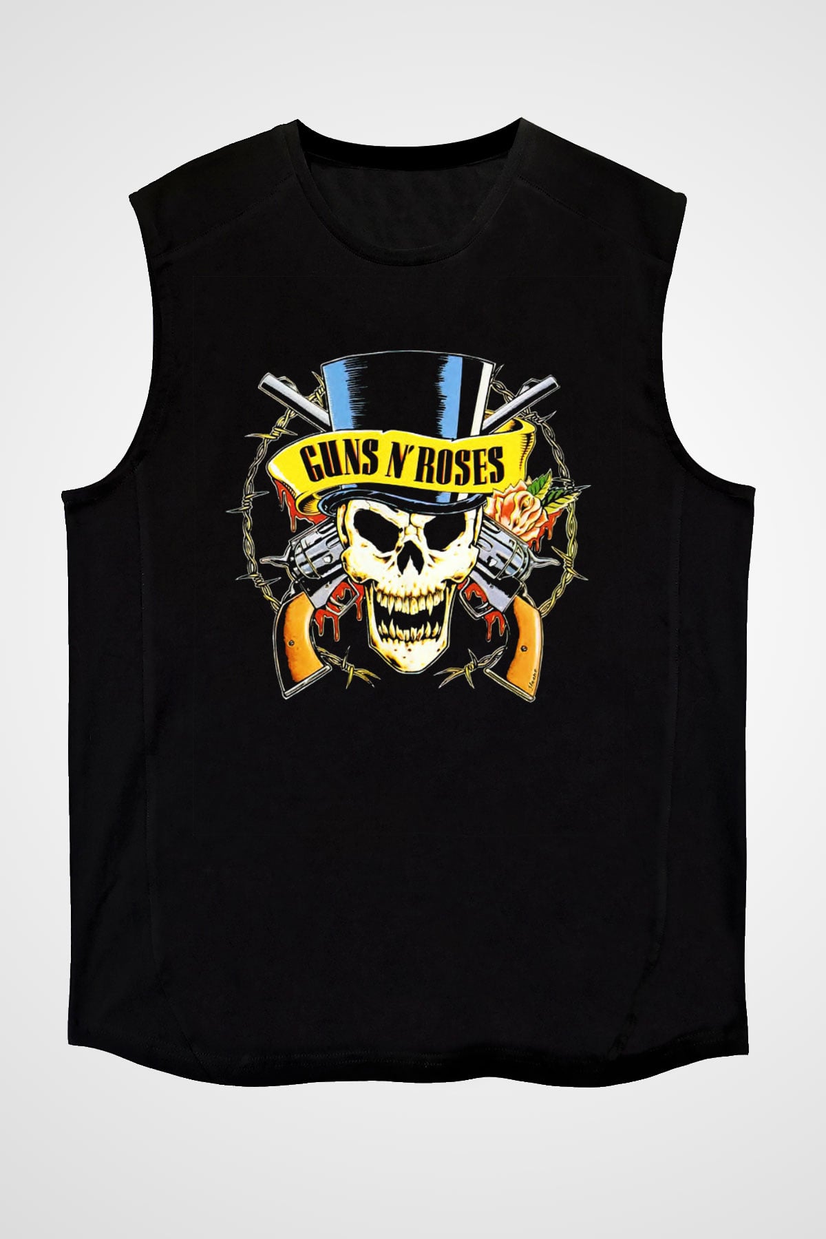 Guns N’ Roses Siyah Unisex Kolsuz Tişört
