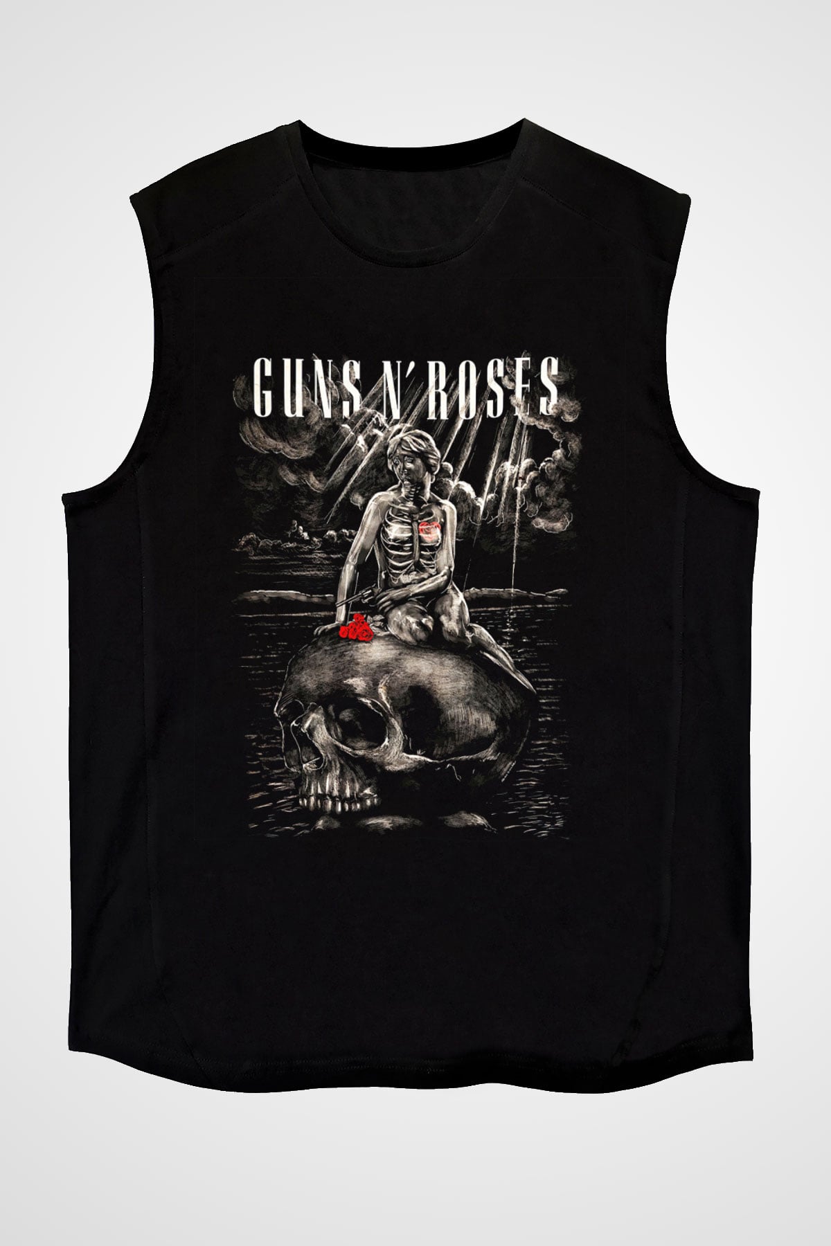 Guns N’ Roses Siyah Unisex Kolsuz Tişört