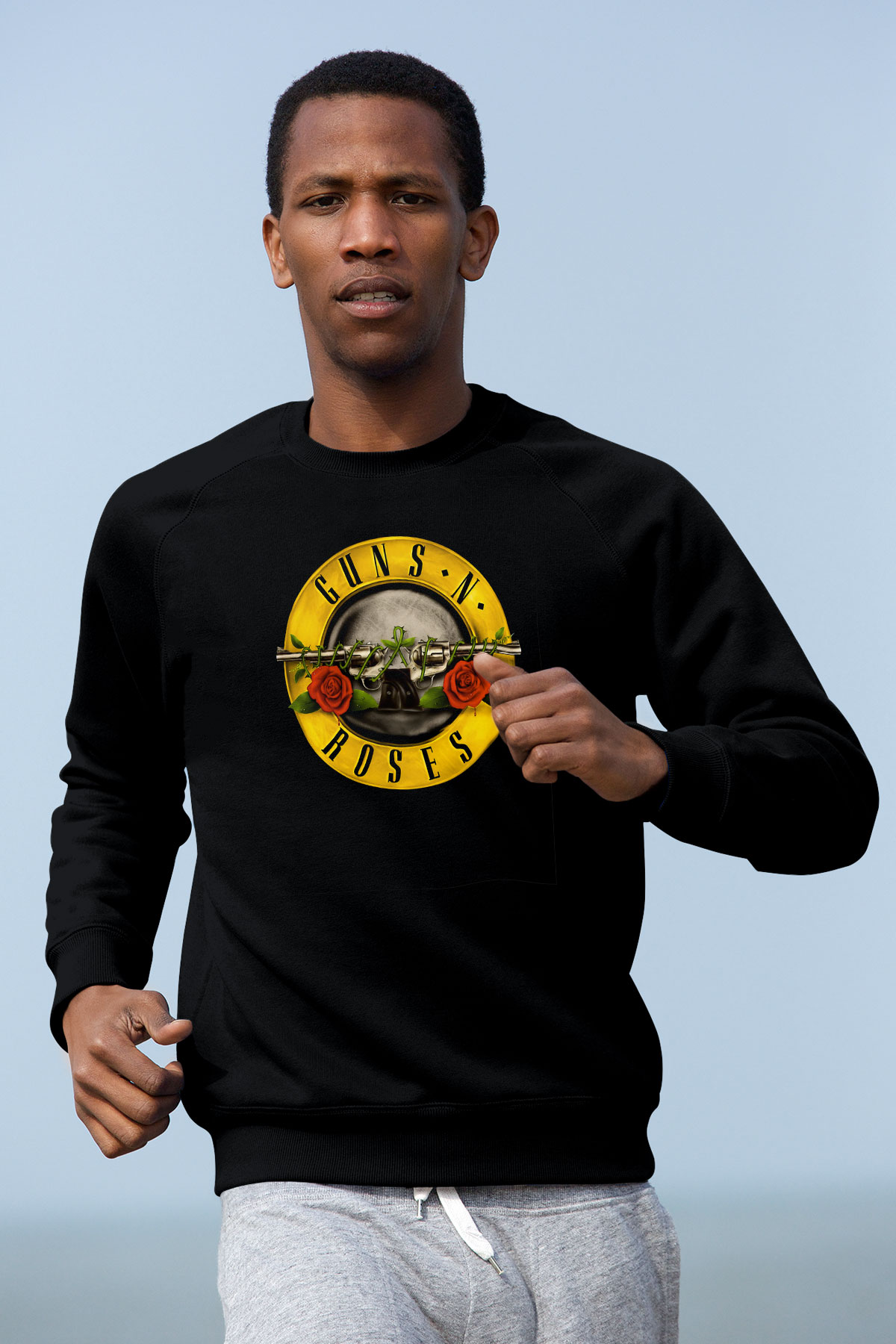 Guns N’ Roses Siyah Unisex Sweatshirt
