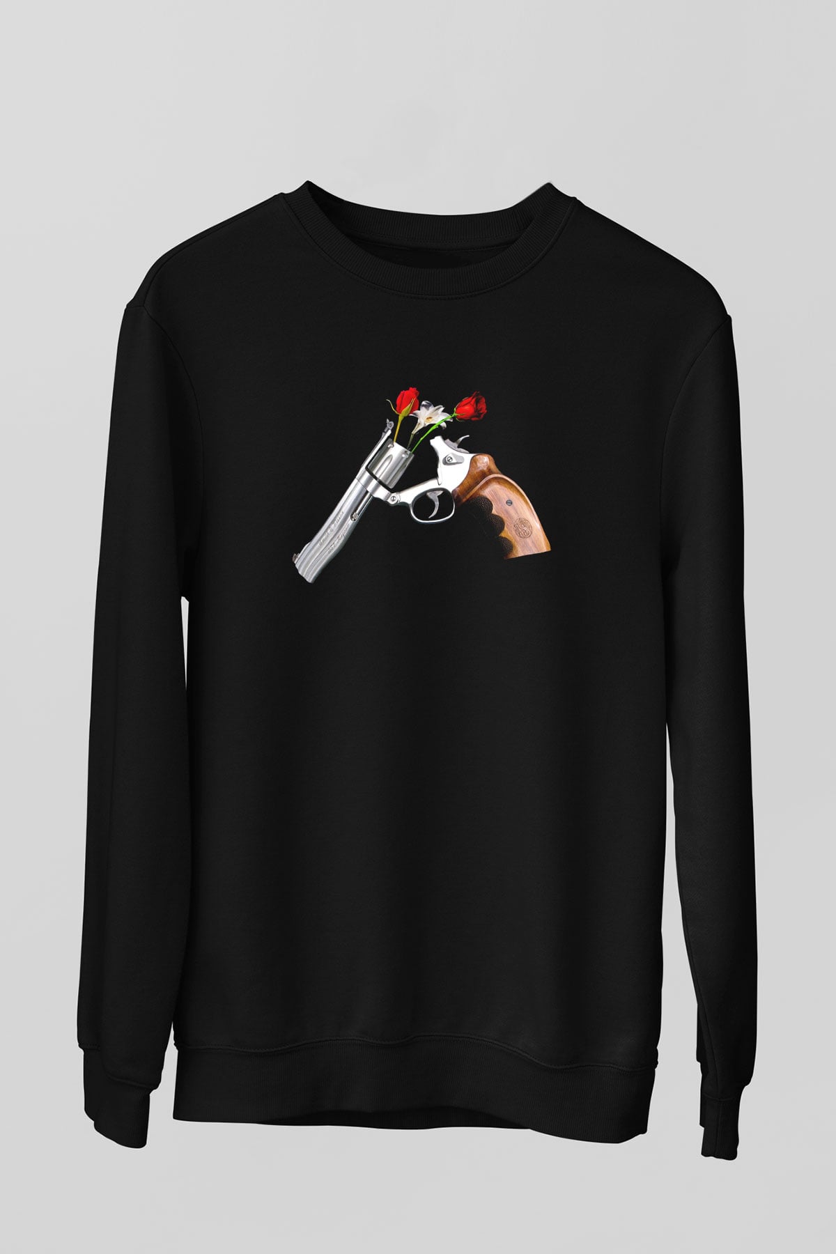 Guns N’ Roses Siyah Unisex Sweatshirt