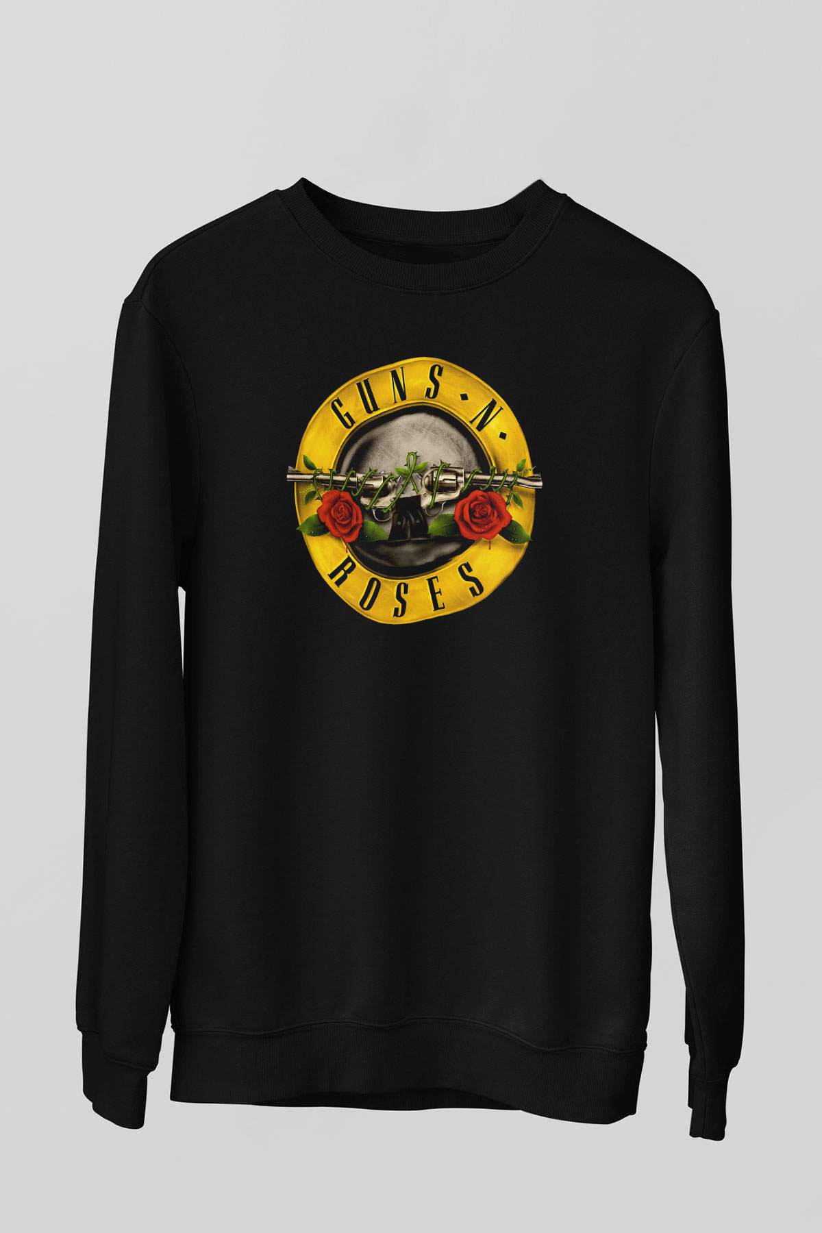 Guns N’ Roses Siyah Unisex Sweatshirt