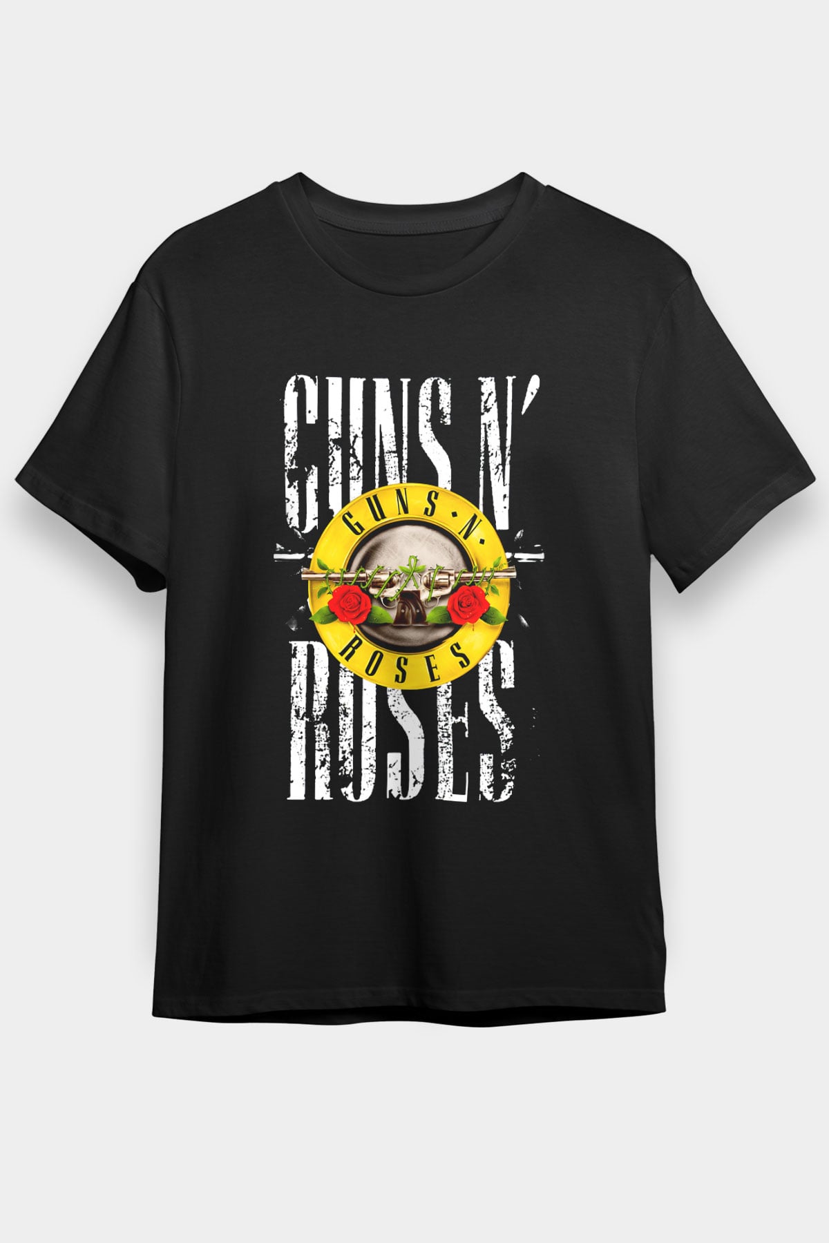 Guns N’ Roses Siyah Unisex Tişört T-Shirt - TişörtFabrikası