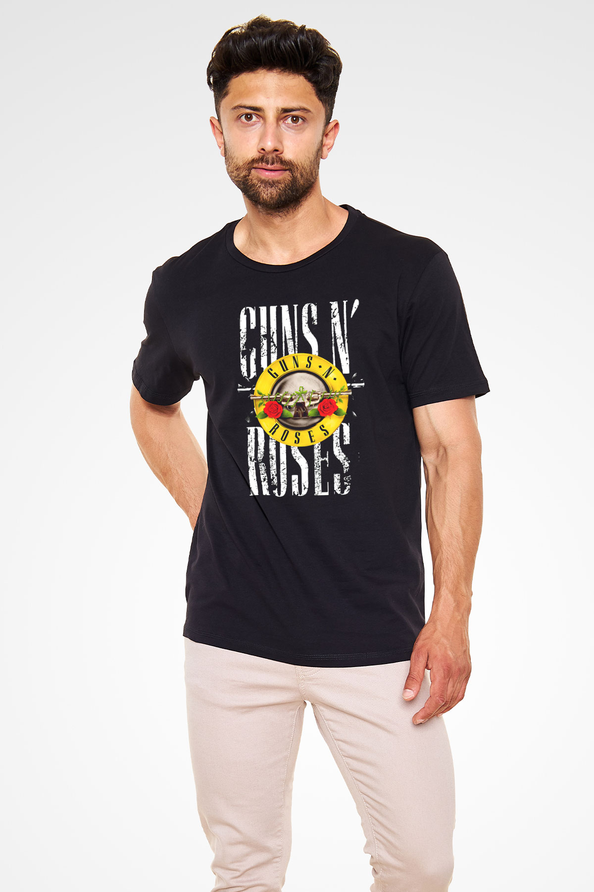 Guns N’ Roses Siyah Unisex Tişört T-Shirt - TişörtFabrikası