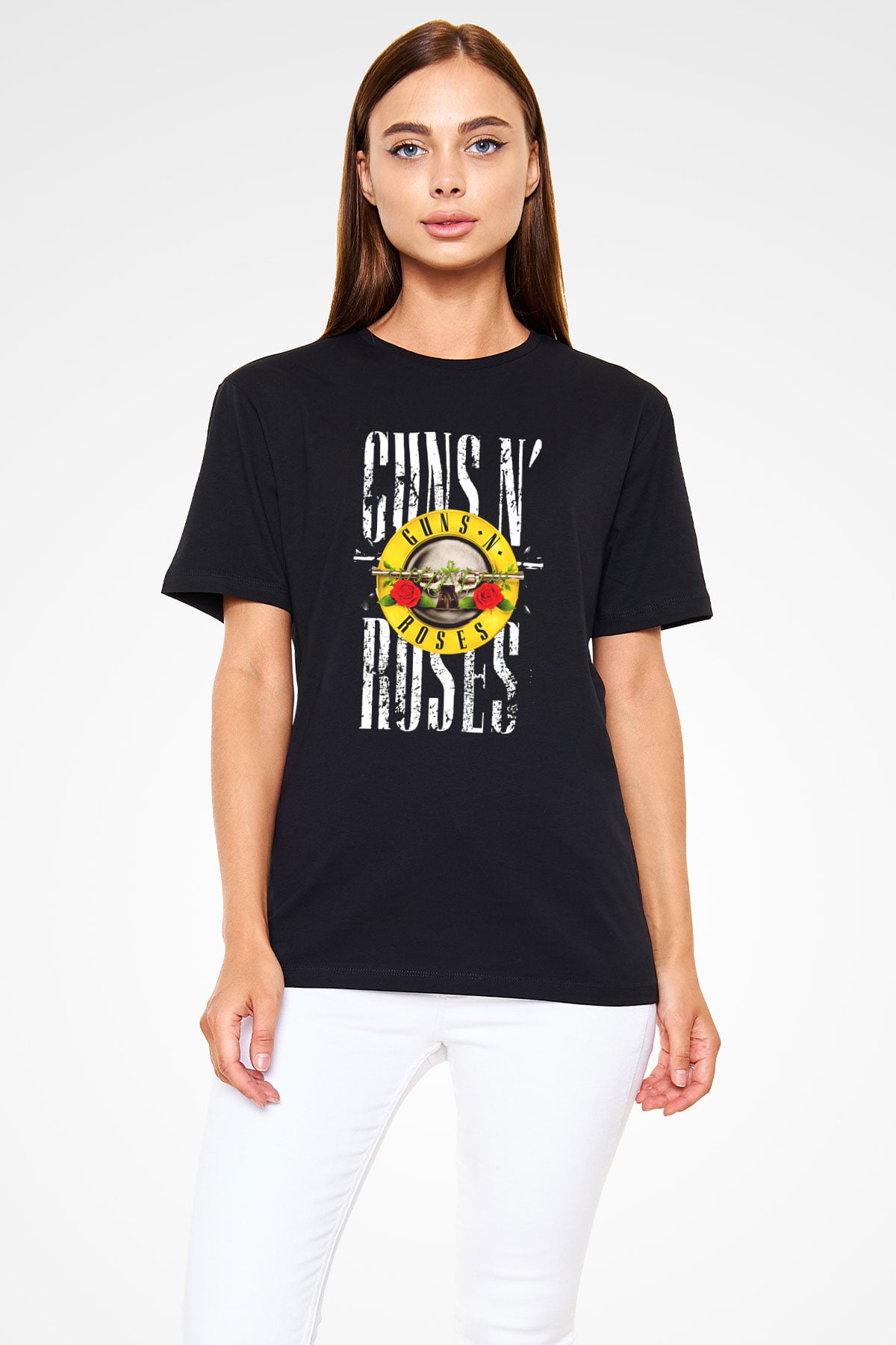Guns N’ Roses Siyah Unisex Tişört T-Shirt - TişörtFabrikası