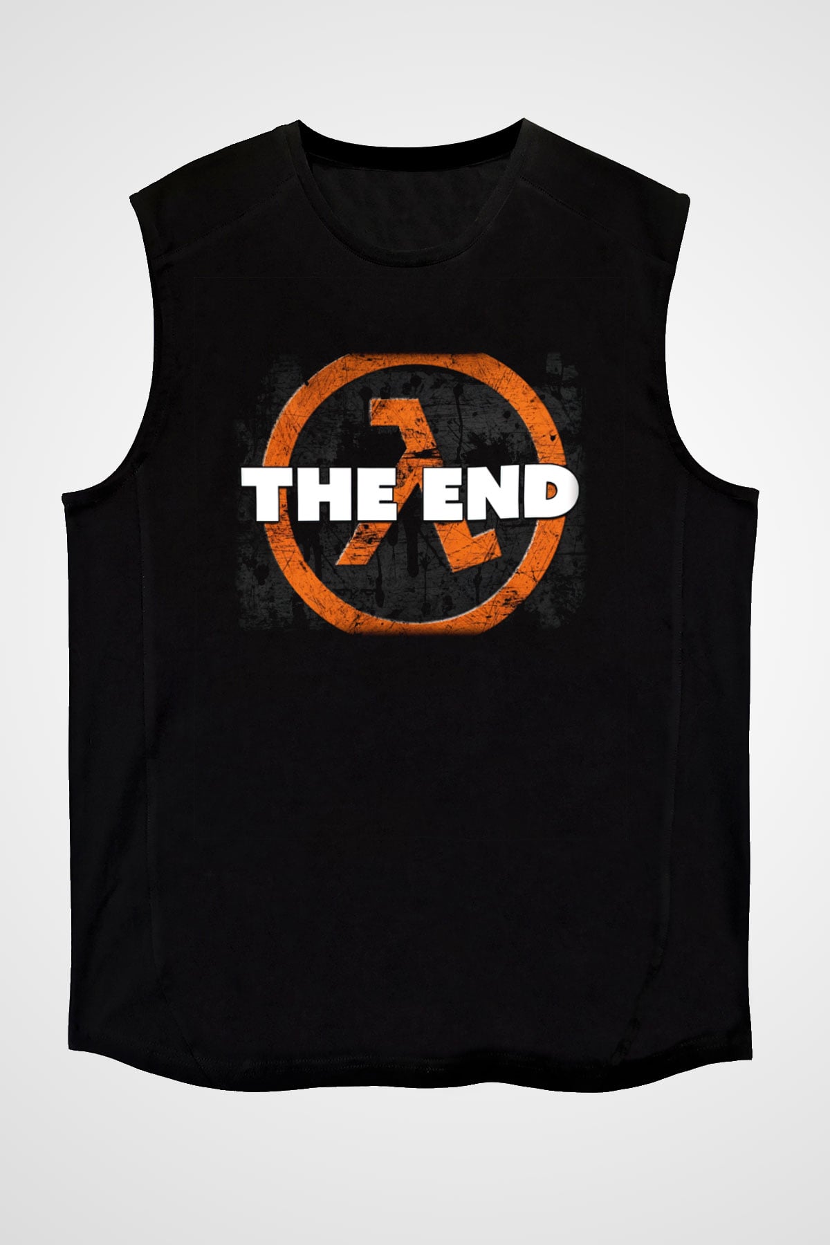 Half-Life Siyah Unisex Kolsuz Tişört