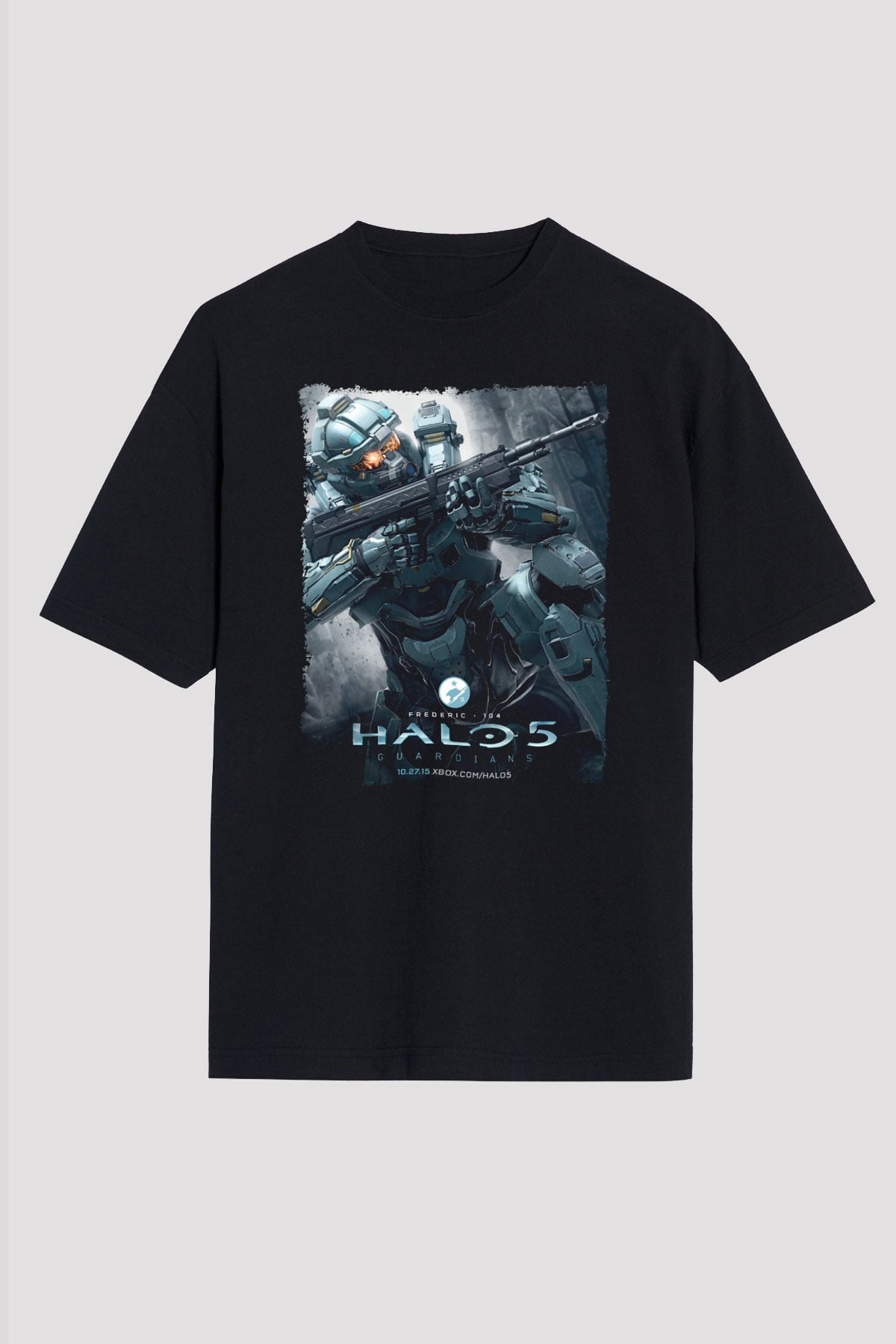 Halo Wars Siyah Oversize Tişört Oversize T-shirt
