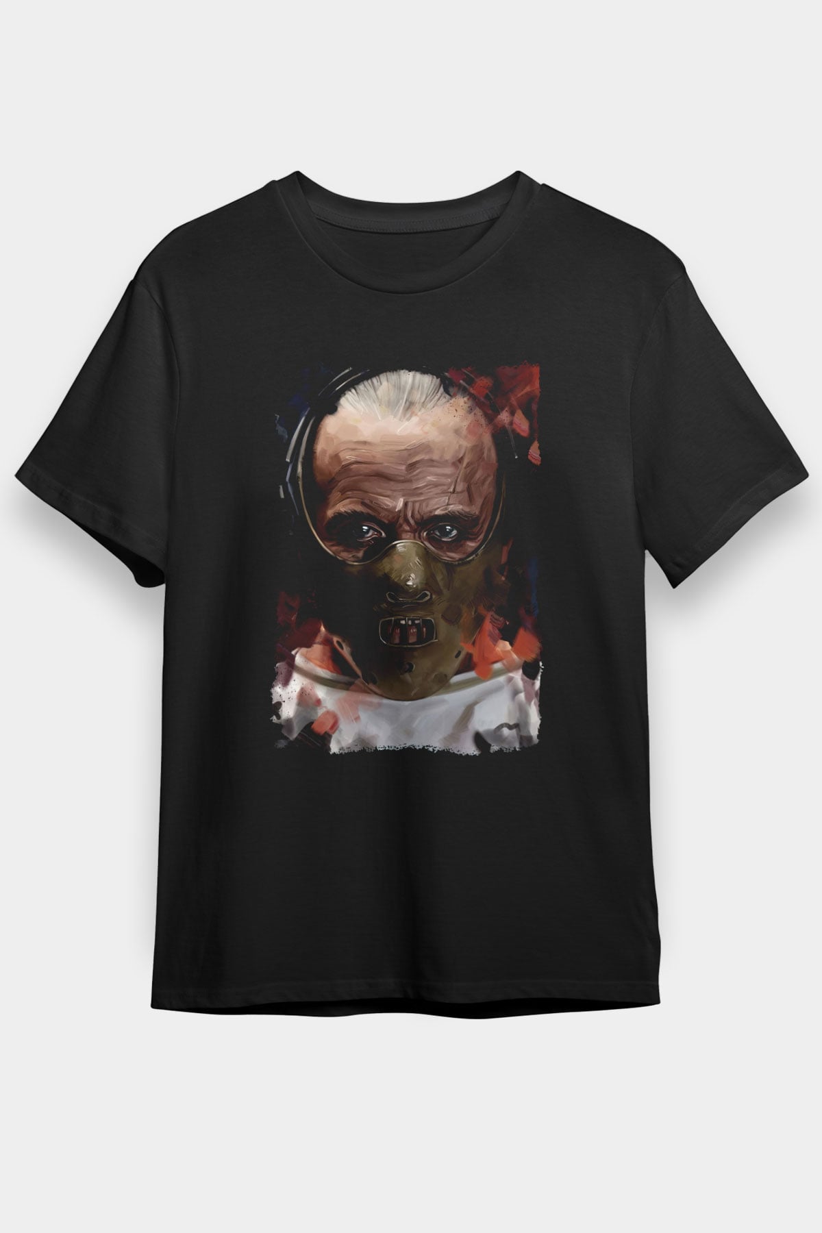 Hannibal Siyah Unisex Tişört T-Shirt