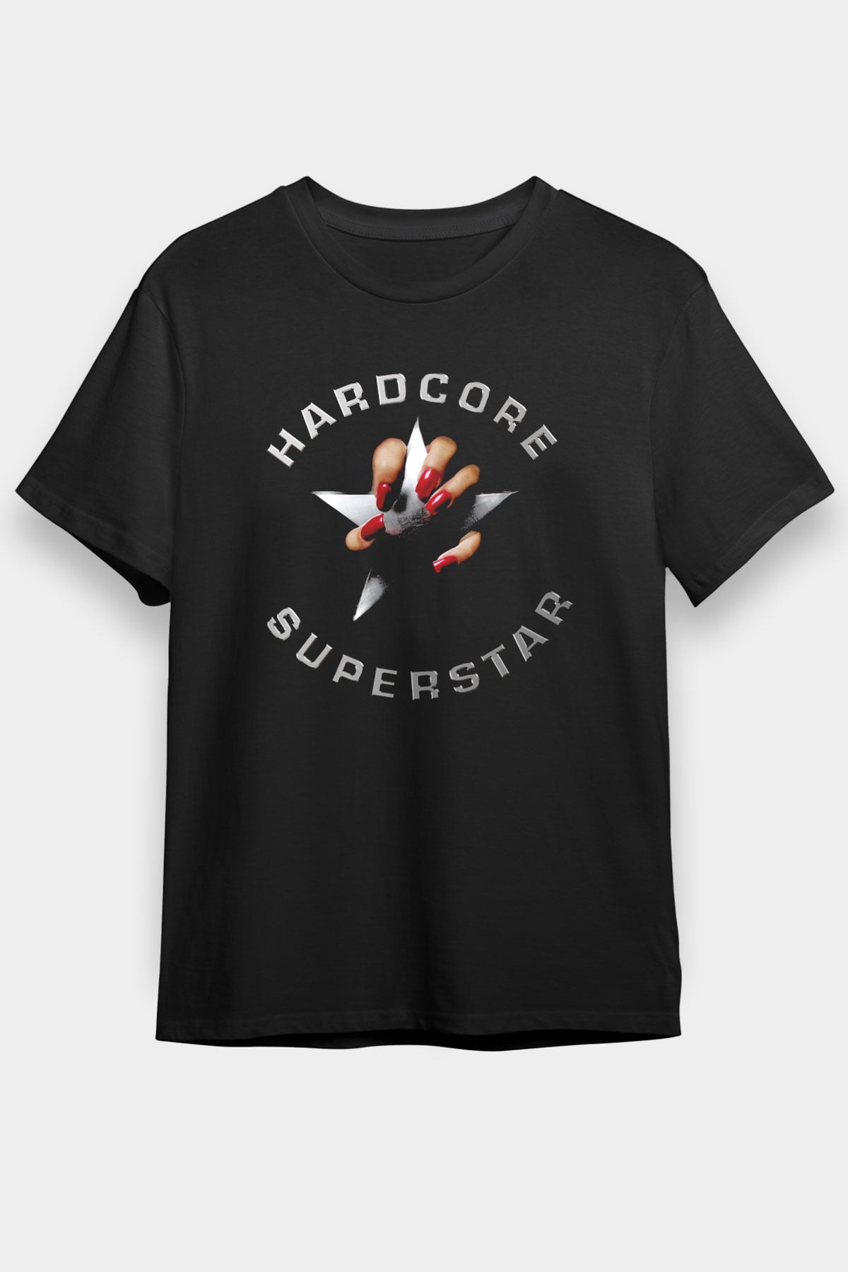 Hardcore Superstar Siyah Unisex Tişört T-Shirt - TişörtFabrikası