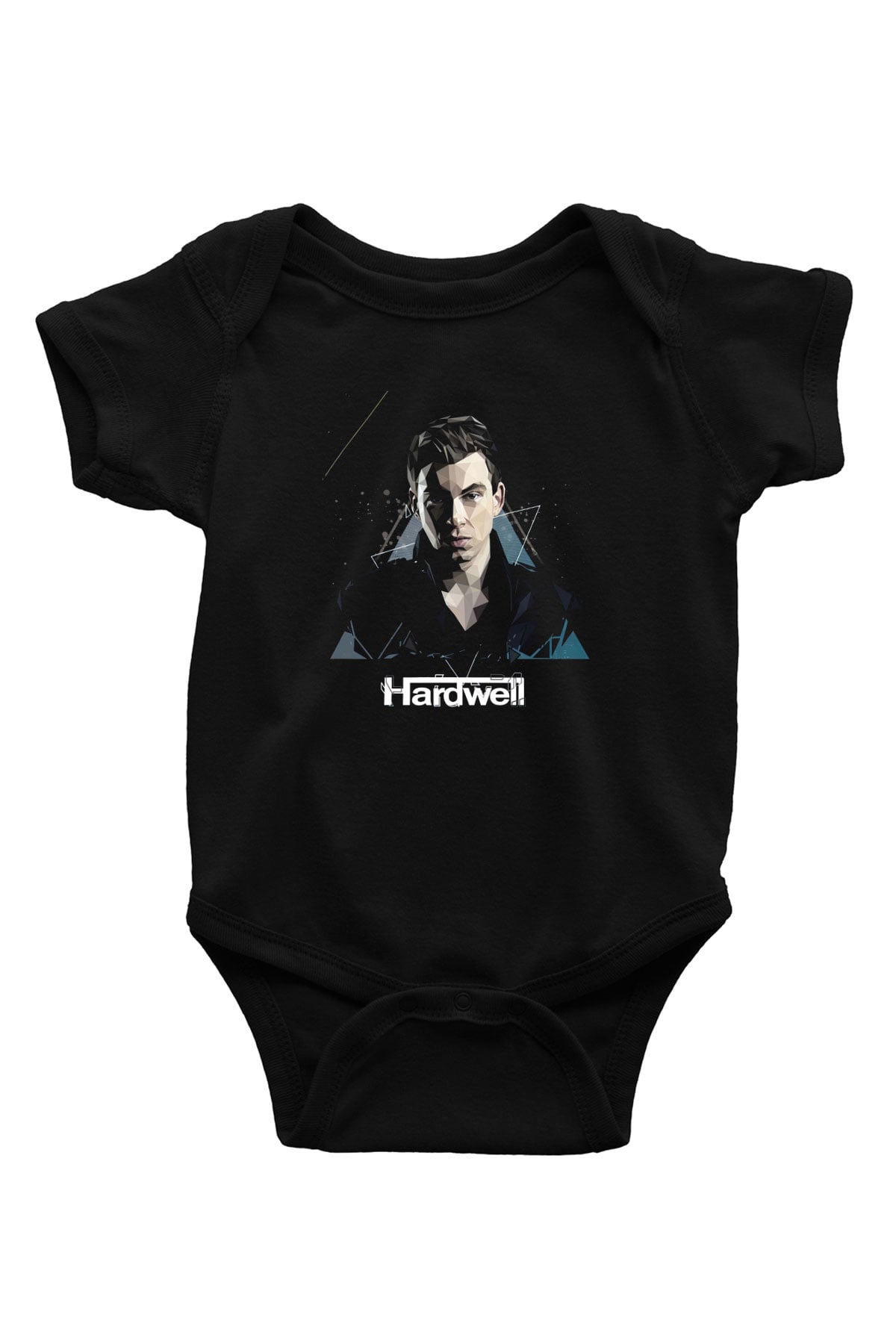 Hardwell Siyah Bebek Body - Zıbın
