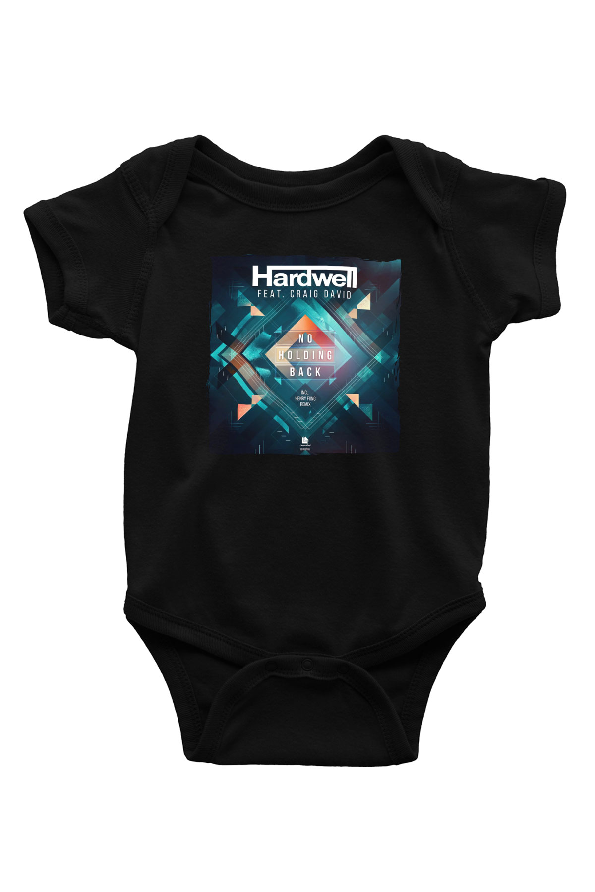 Hardwell Siyah Bebek Body - Zıbın