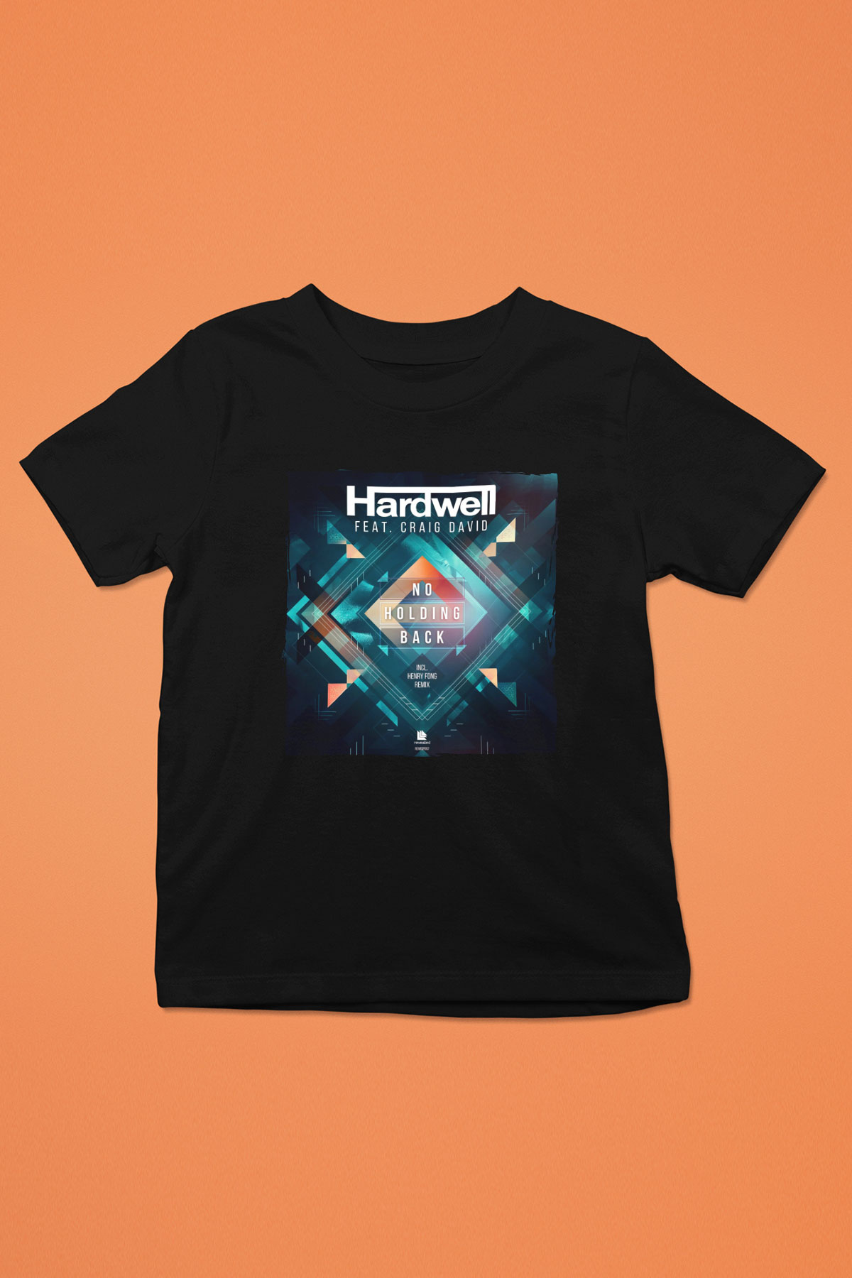 Hardwell Siyah Unisex Çocuk Tişört