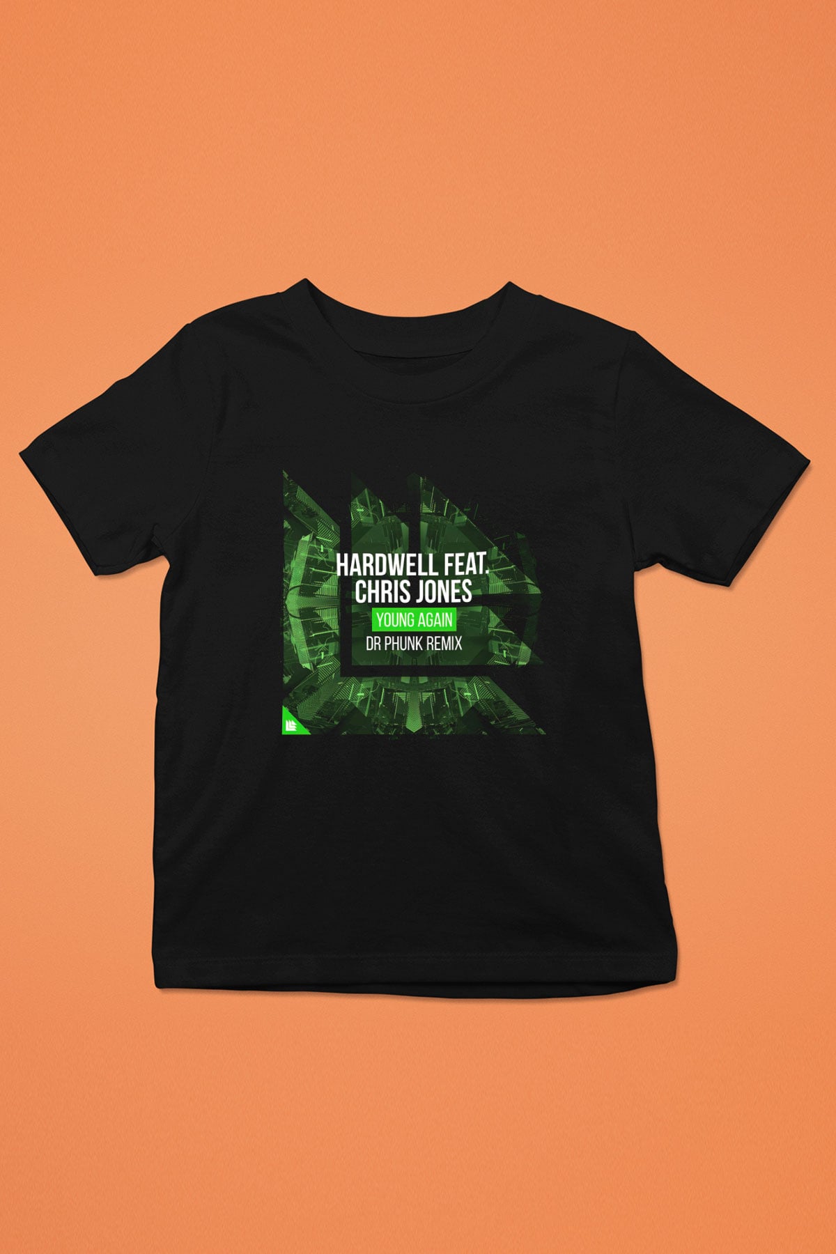 Hardwell Siyah Unisex Çocuk Tişört
