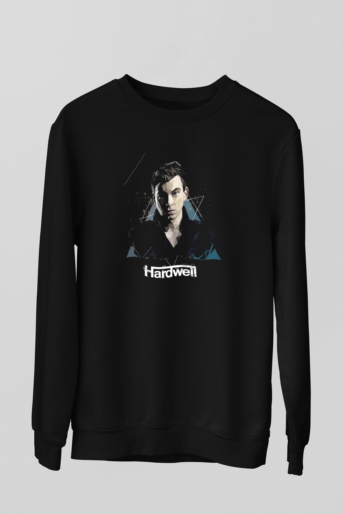 Hardwell Siyah Unisex Sweatshirt