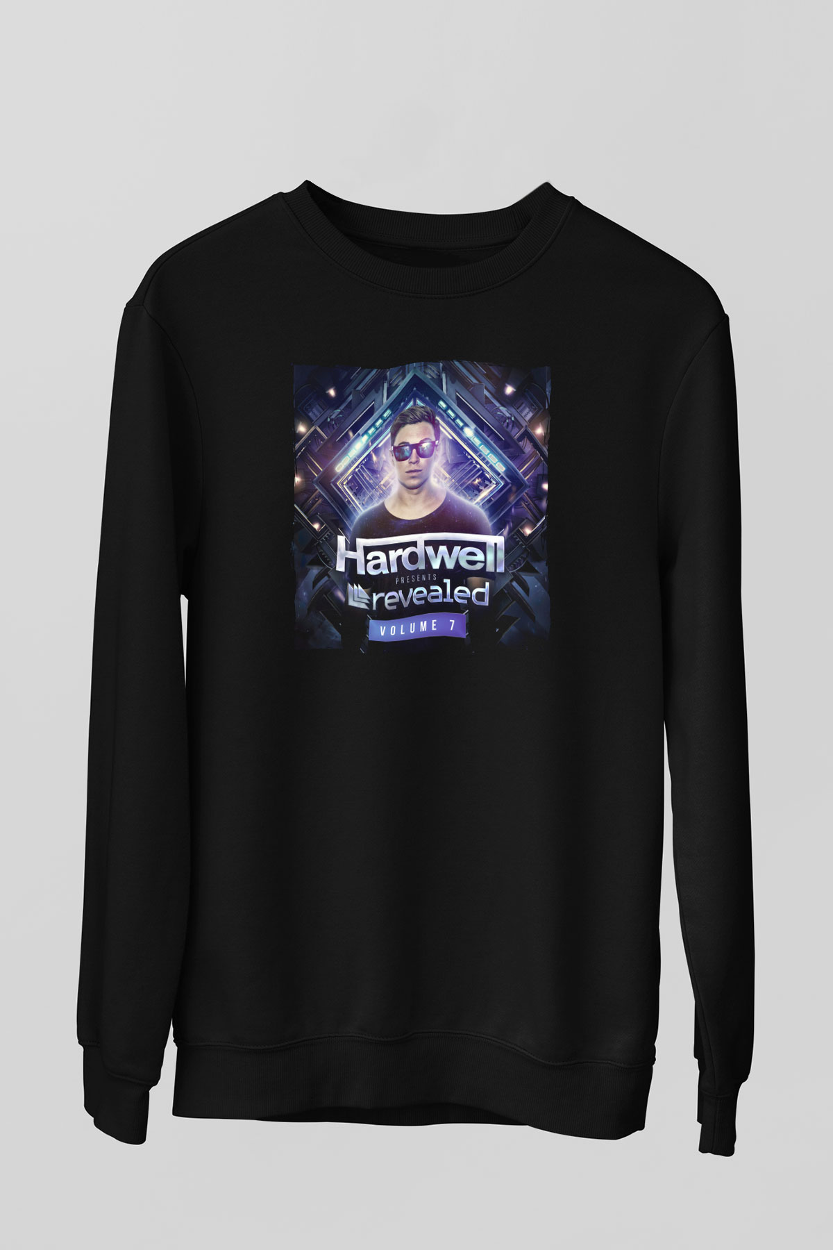 Hardwell Siyah Unisex Sweatshirt
