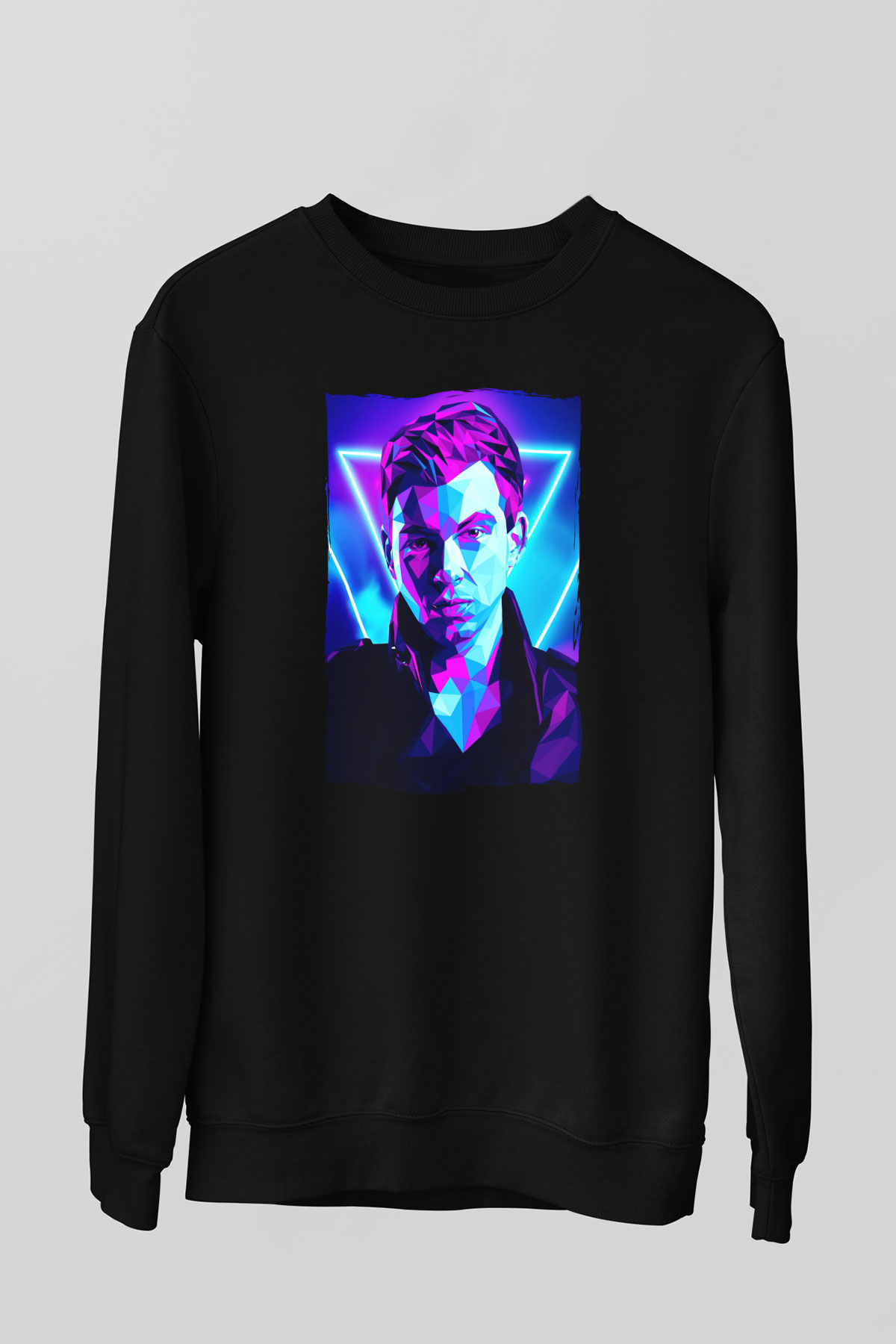 Hardwell Siyah Unisex Sweatshirt