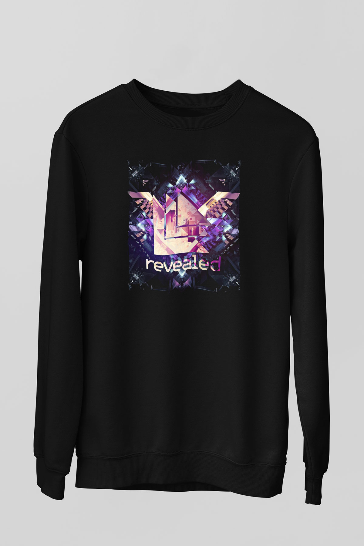 Hardwell Siyah Unisex Sweatshirt