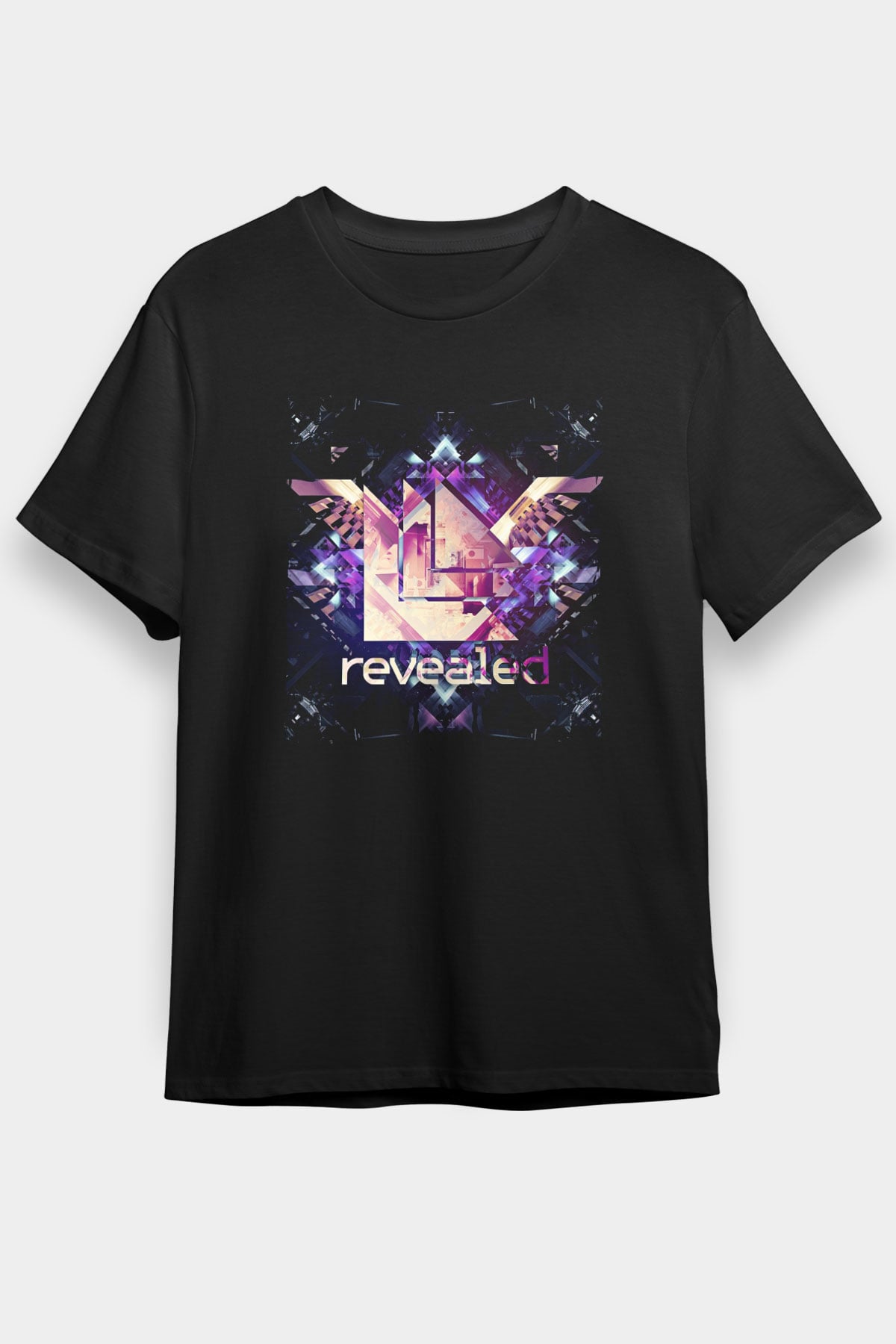Hardwell Siyah Unisex Tişört T-Shirt - TişörtFabrikası