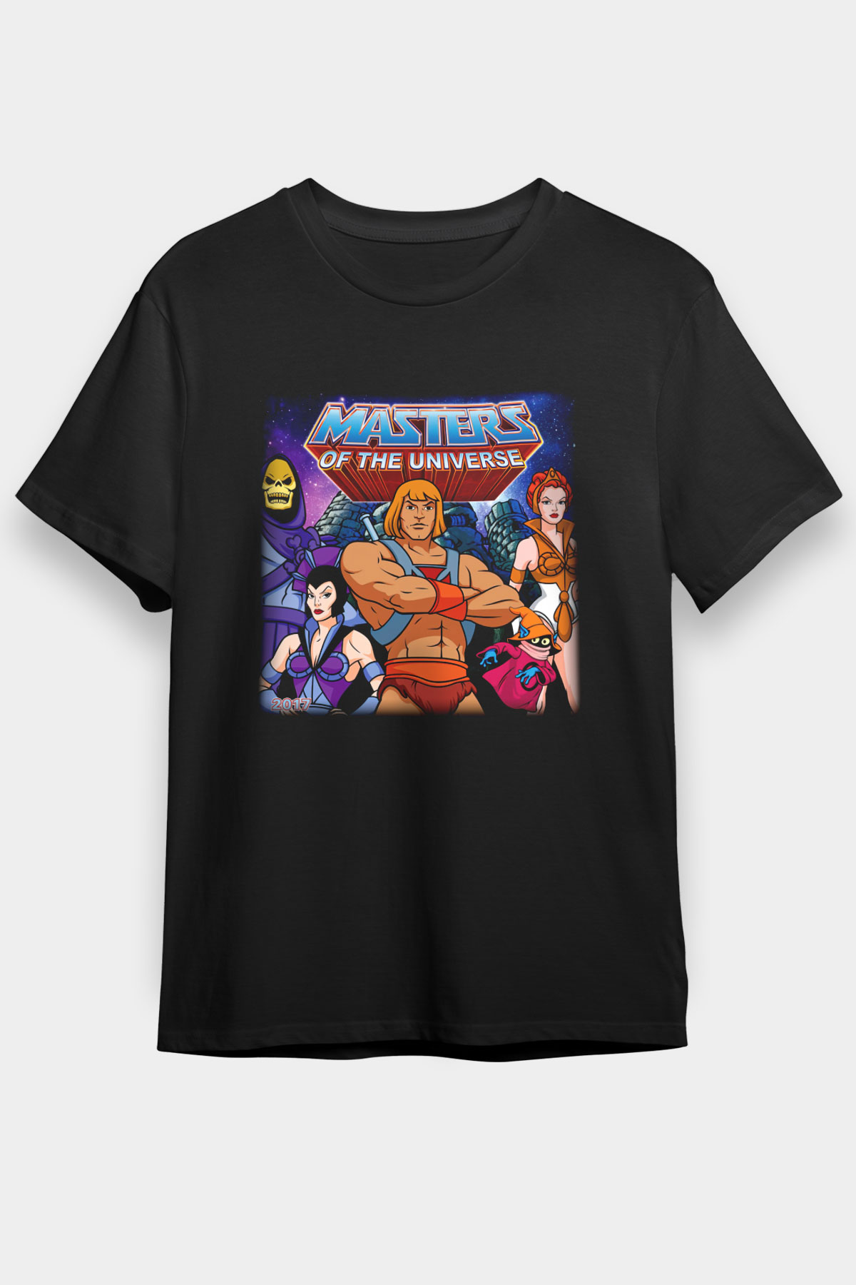 He-Man and the Masters of Universe Siyah Unisex Tişört