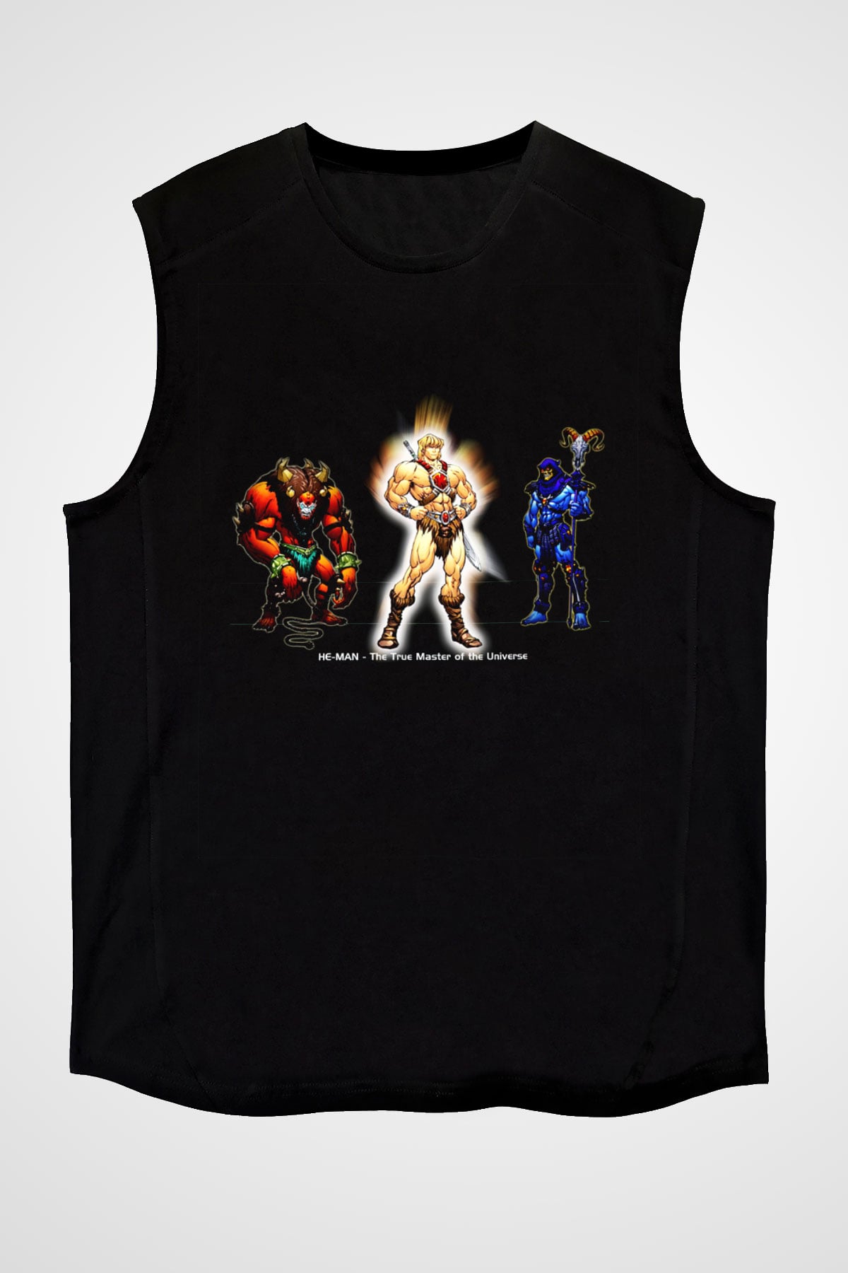 He-Man and the Masters of Universe Siyah Unisex Kolsuz Tişört