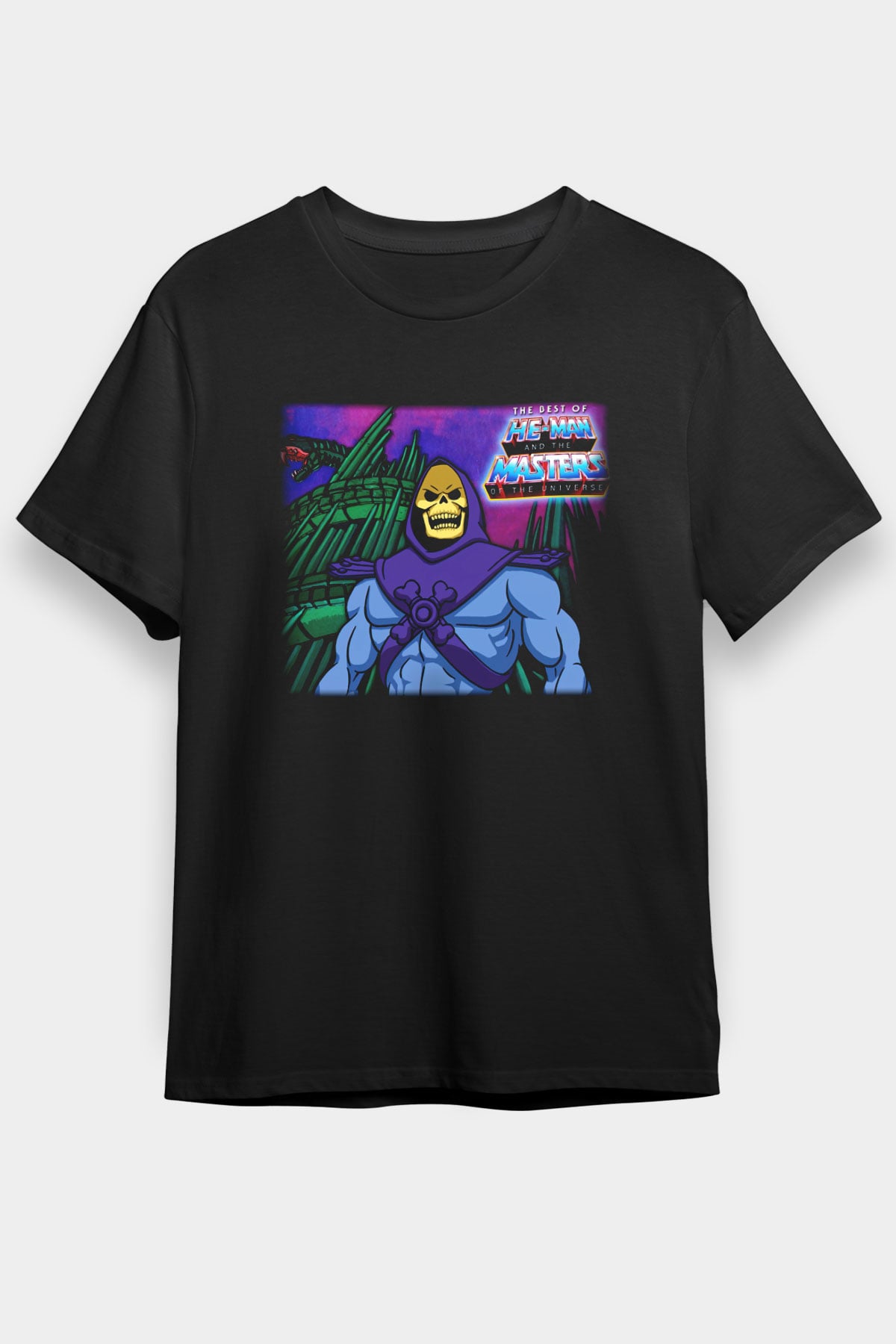 He-Man and the Masters of Universe Siyah Unisex Tişört