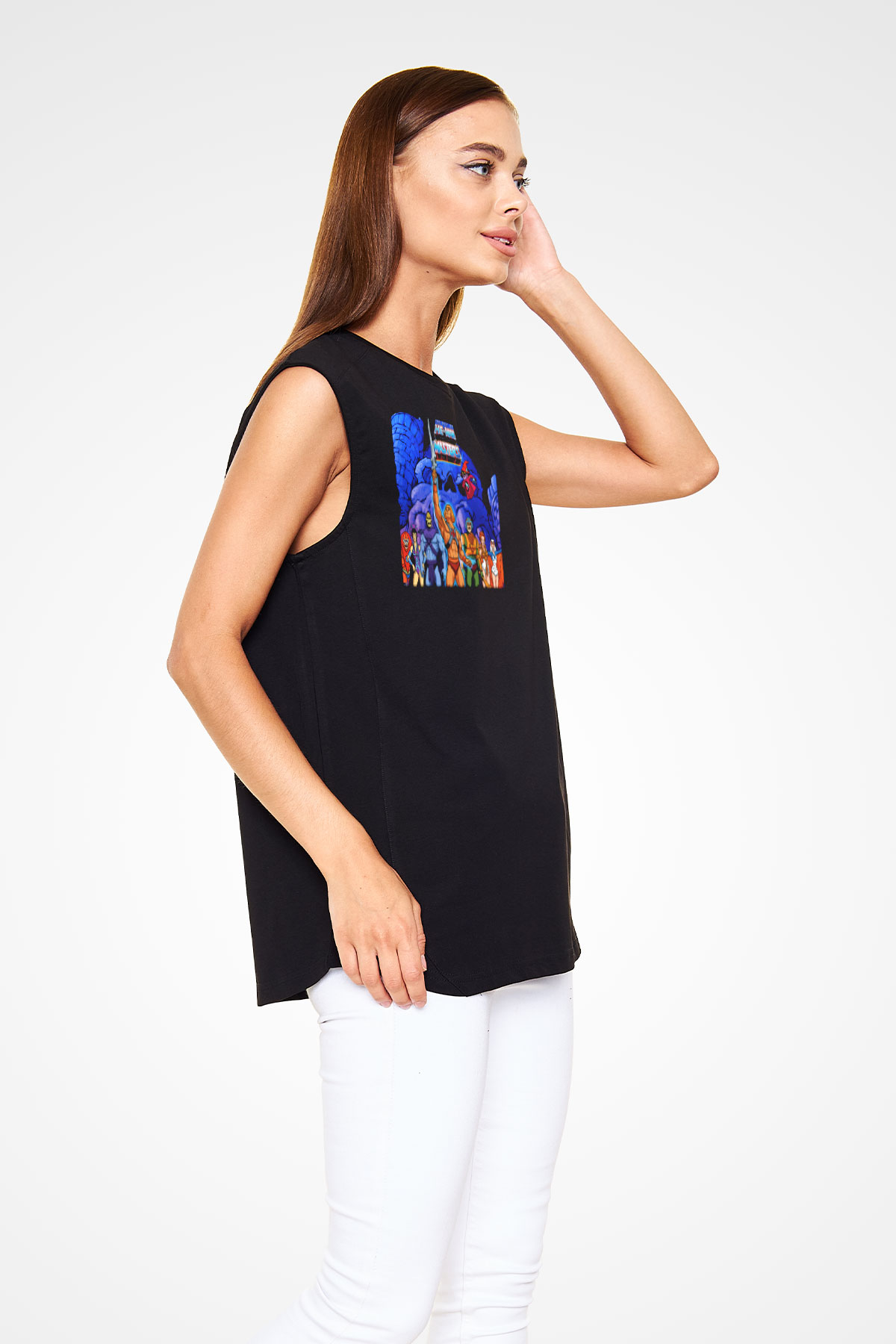 He-Man and the Masters of Universe Siyah Unisex Kolsuz Tişört