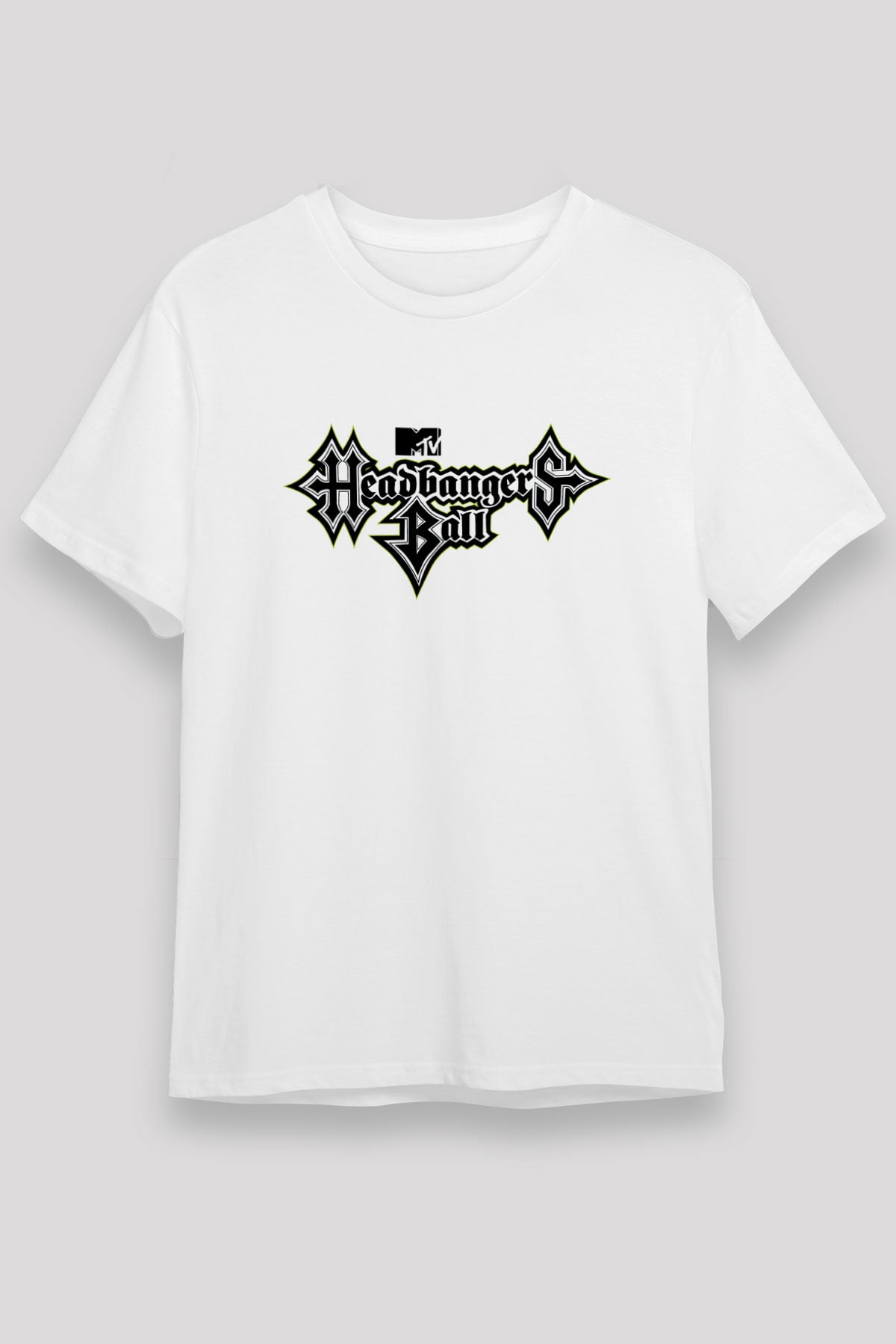 Headbangers Ball Beyaz Unisex Tişört T-Shirt