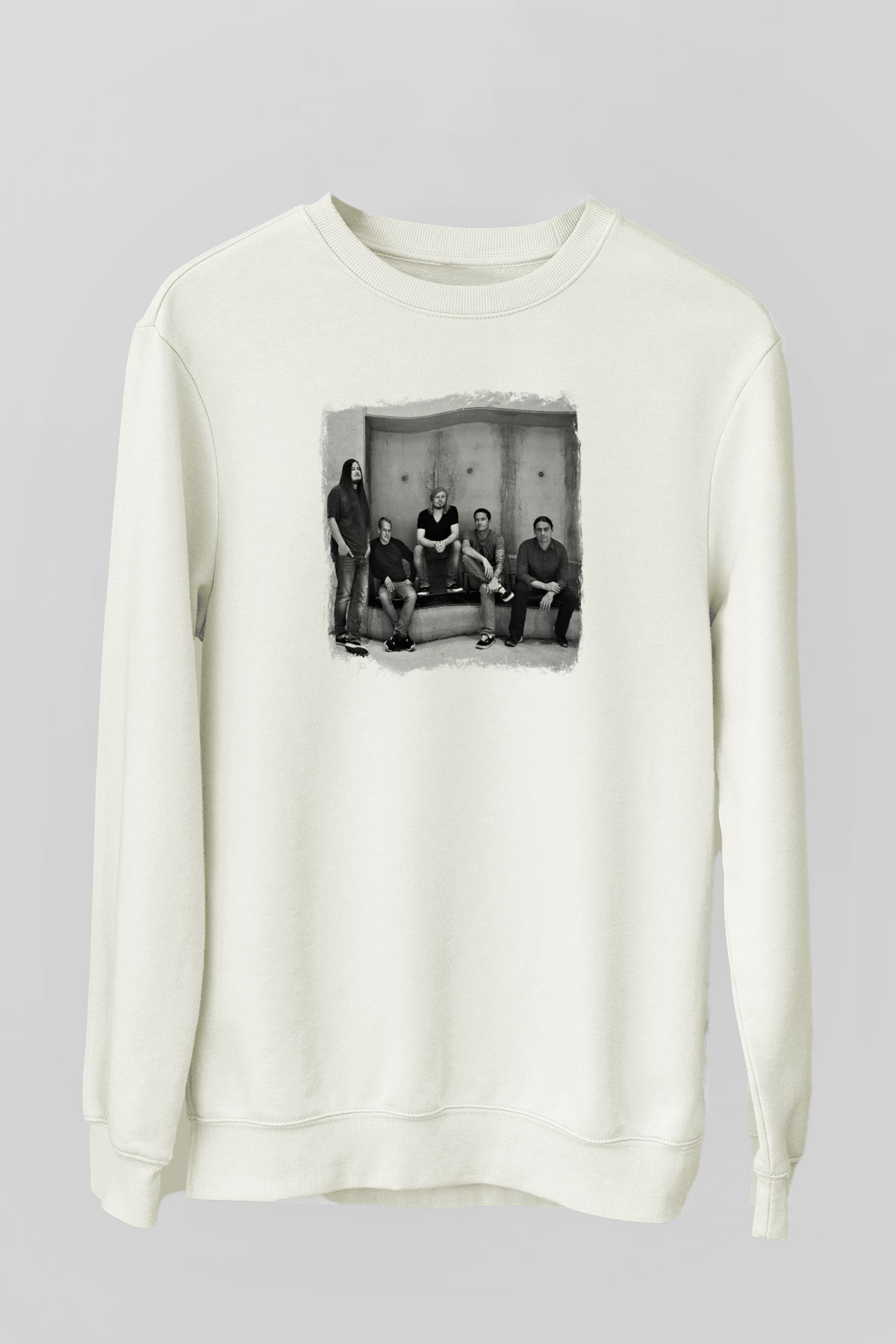 Heaven Shall Burn Baskılı Unisex Beyaz Sweatshirt