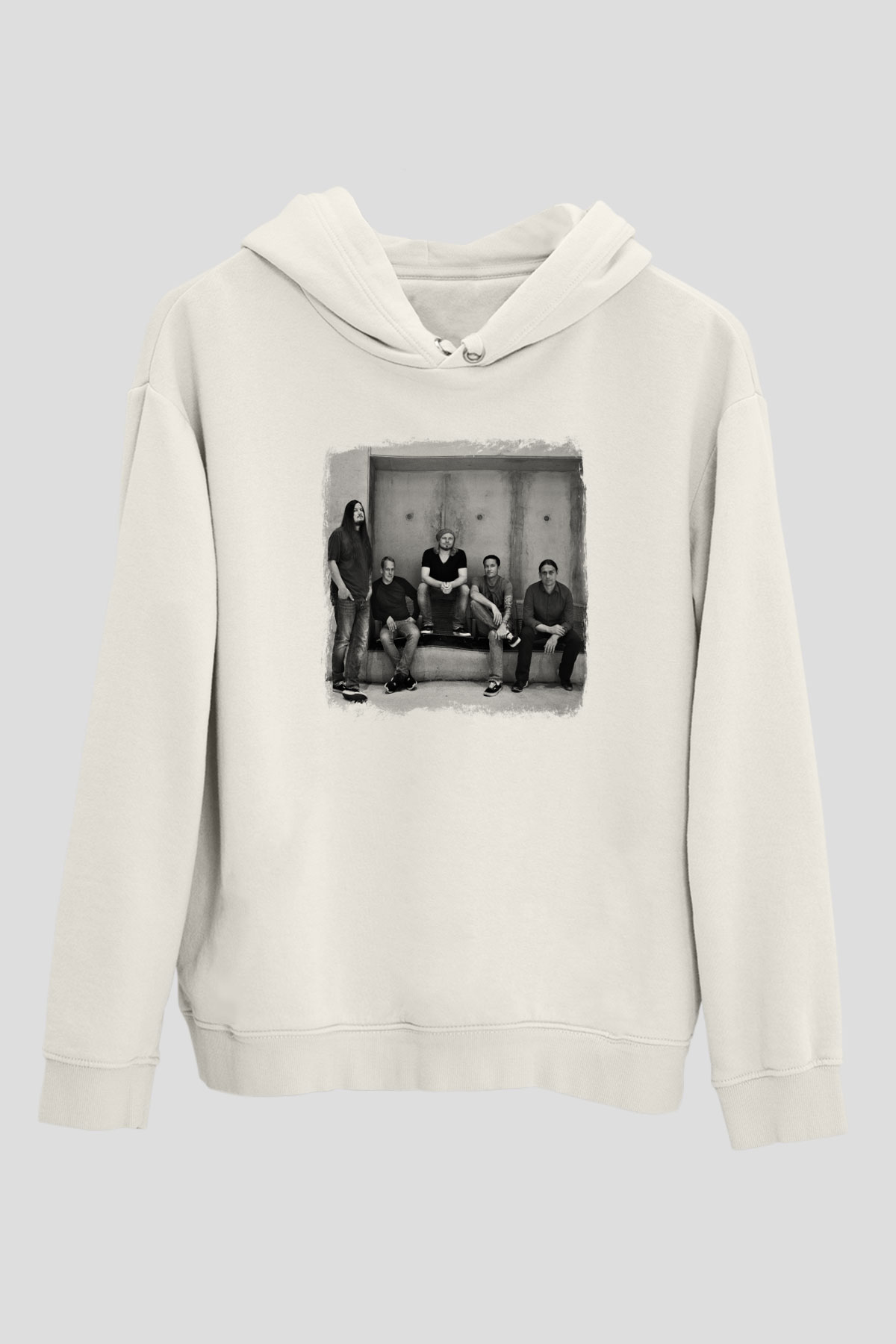 Heaven Shall Burn Baskılı Unisex Beyaz Hoodie