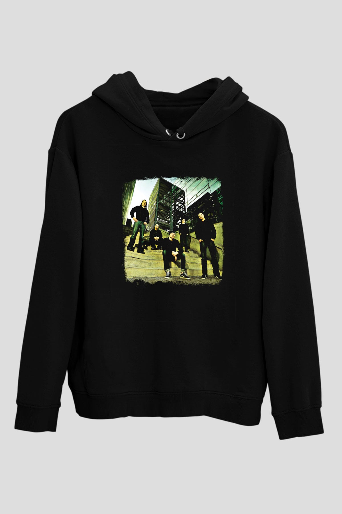 Heaven Shall Burn Baskılı Unisex Siyah Hoodie