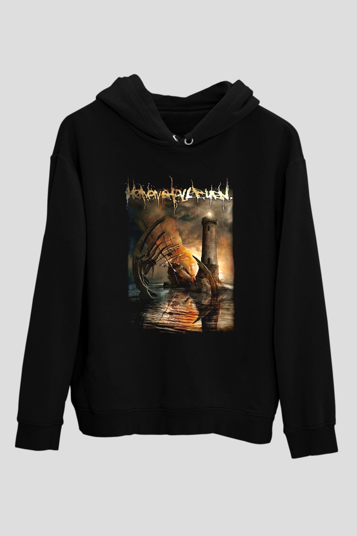 Heaven Shall Burn Siyah Unisex Hoodie