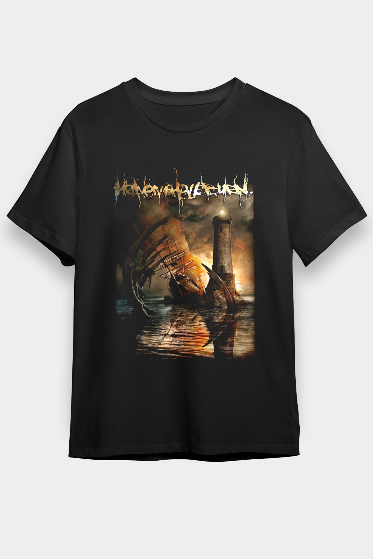 Heaven Shall Burn Siyah Unisex Tişört T-Shirt - TişörtFabrikası