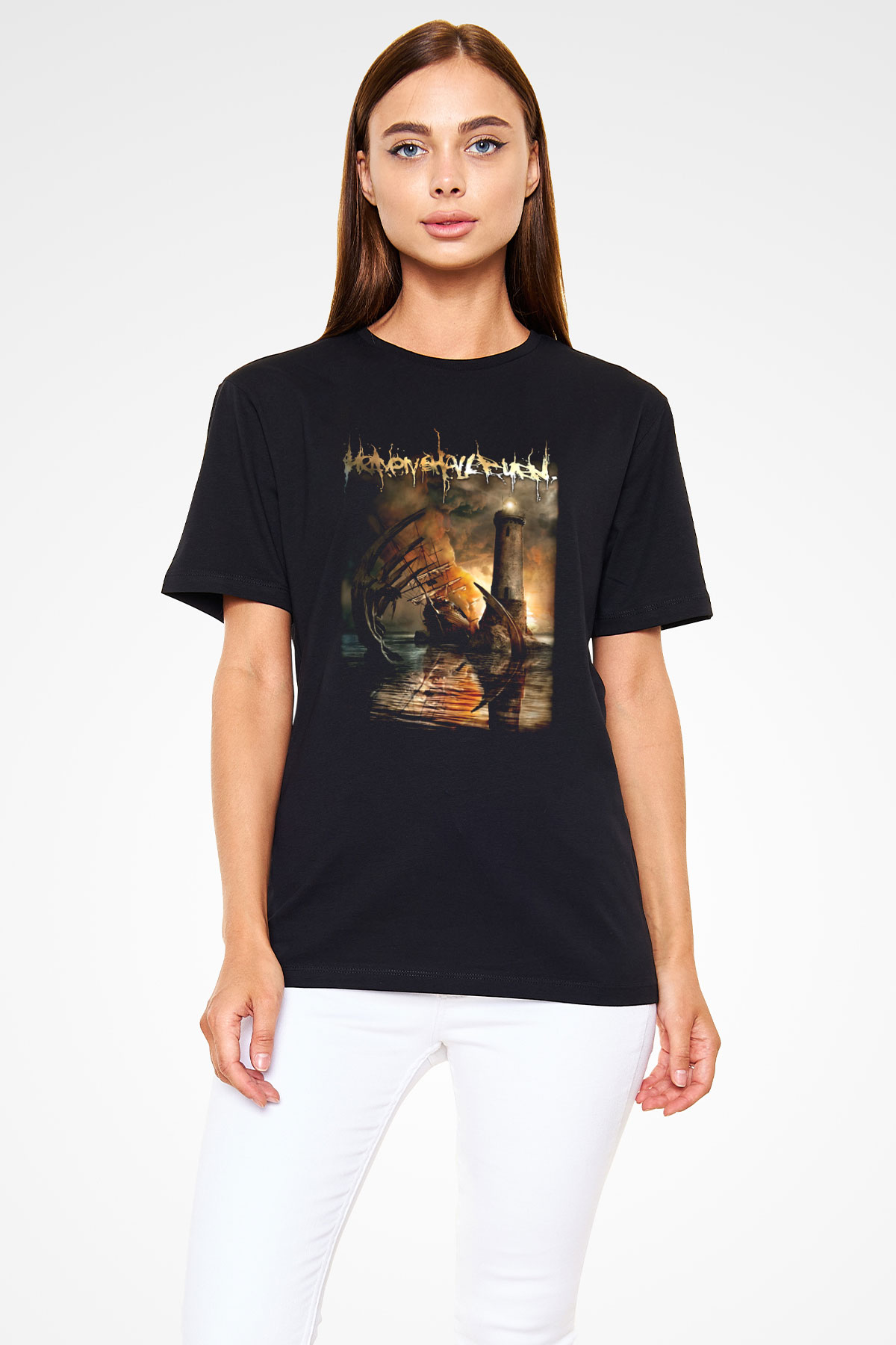 Heaven Shall Burn Siyah Unisex Tişört T-Shirt - TişörtFabrikası
