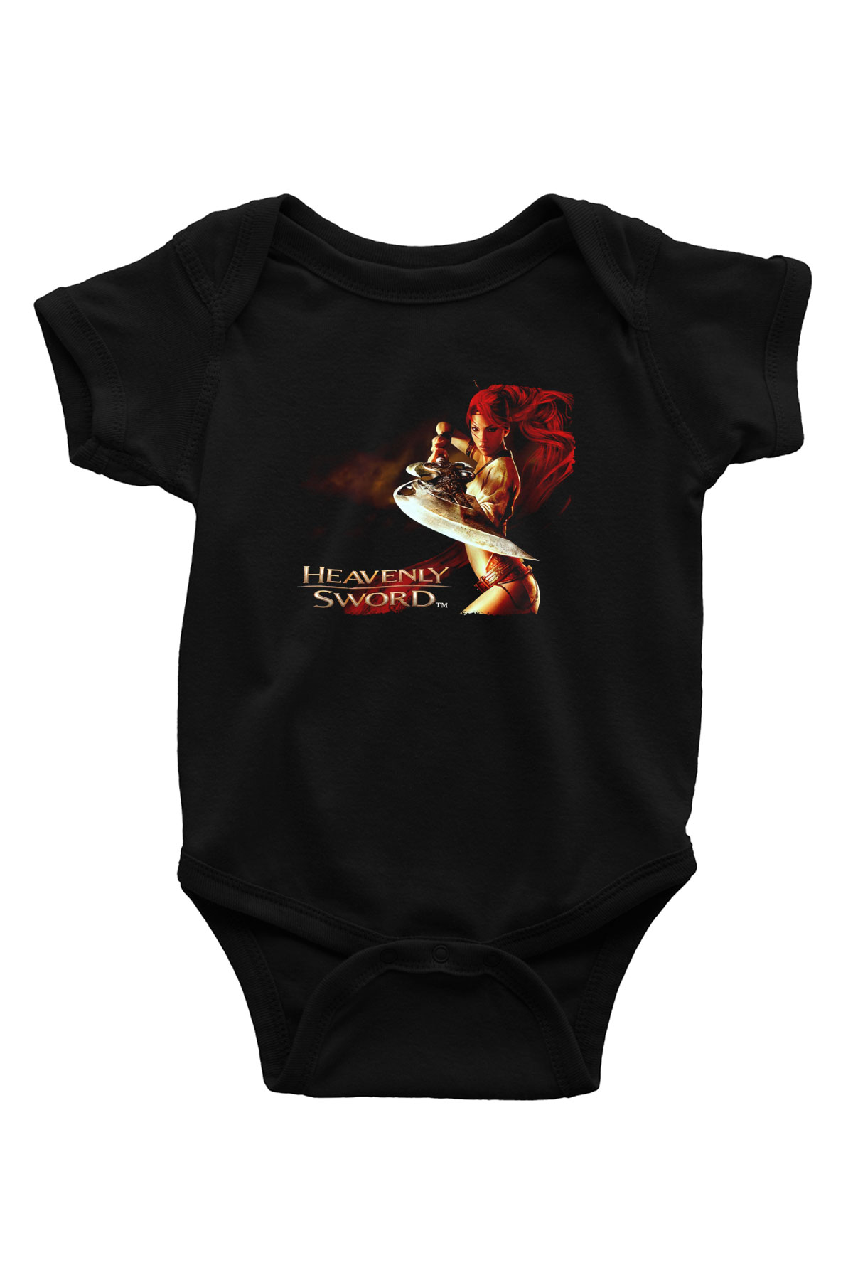 Heavenly Sword Siyah Bebek Body - Zıbın