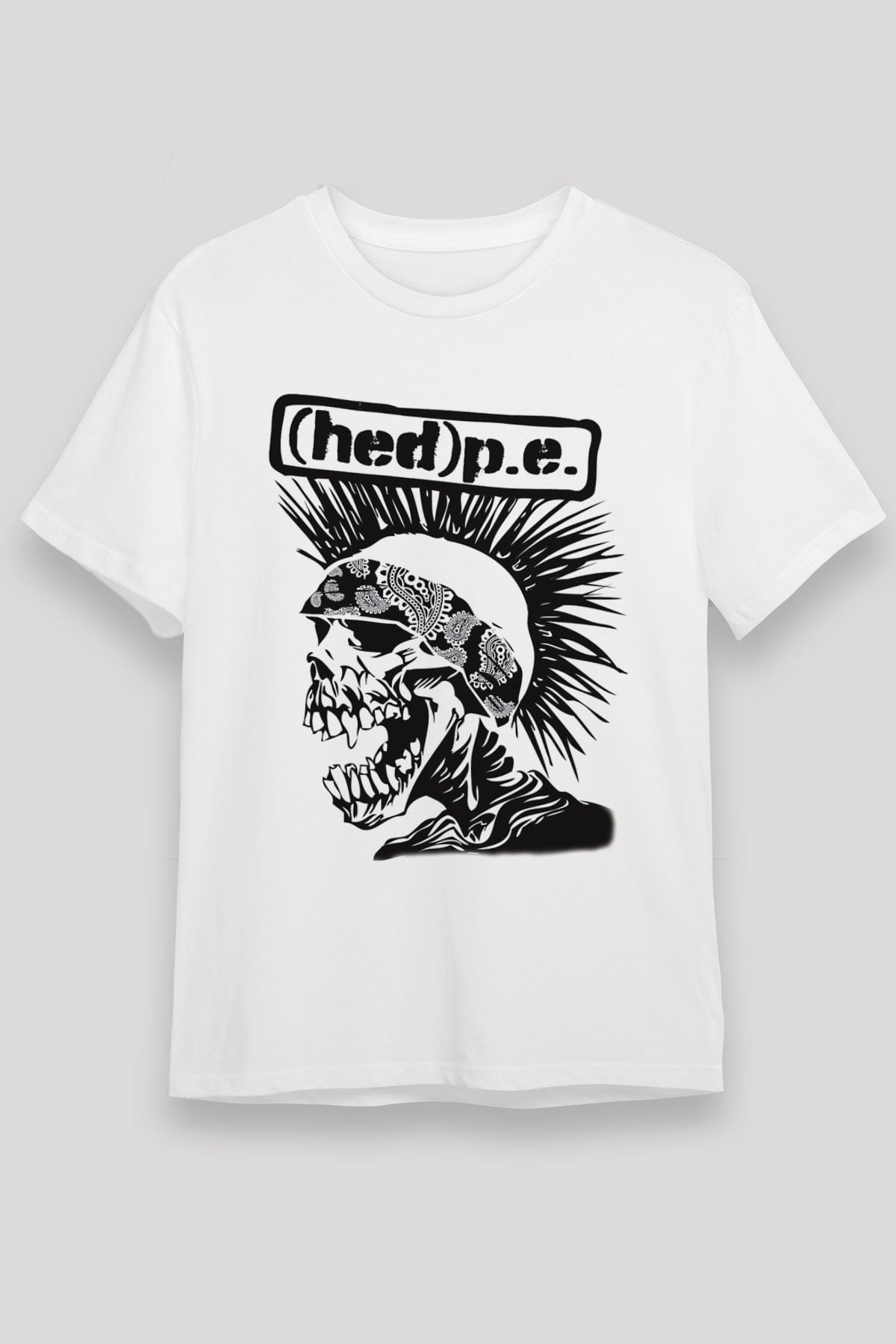 Hed PE Beyaz Unisex Tişört T-Shirt - TişörtFabrikası