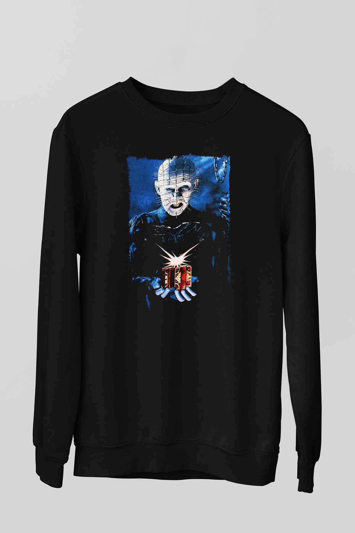 Hellraiser Siyah Unisex Sweatshirt