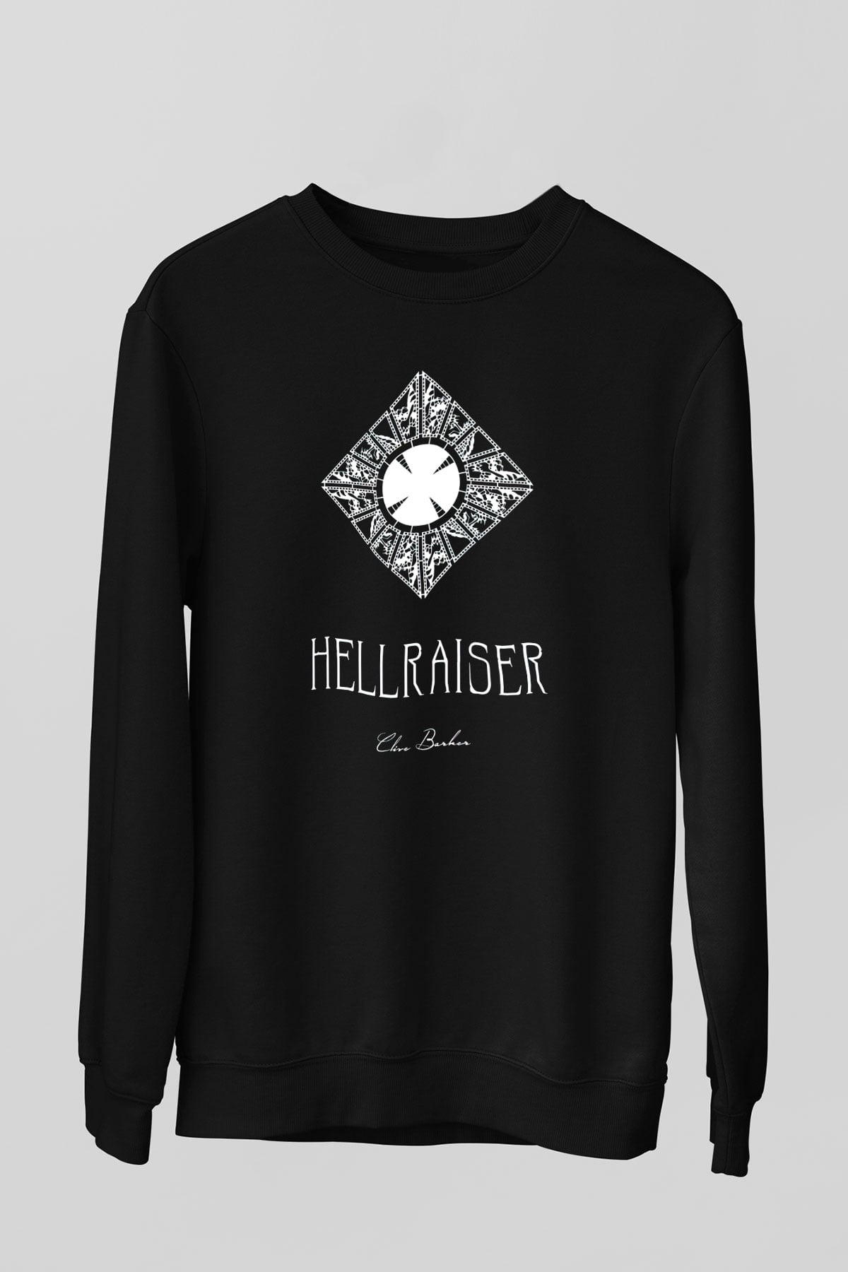Hellraiser Siyah Unisex Sweatshirt
