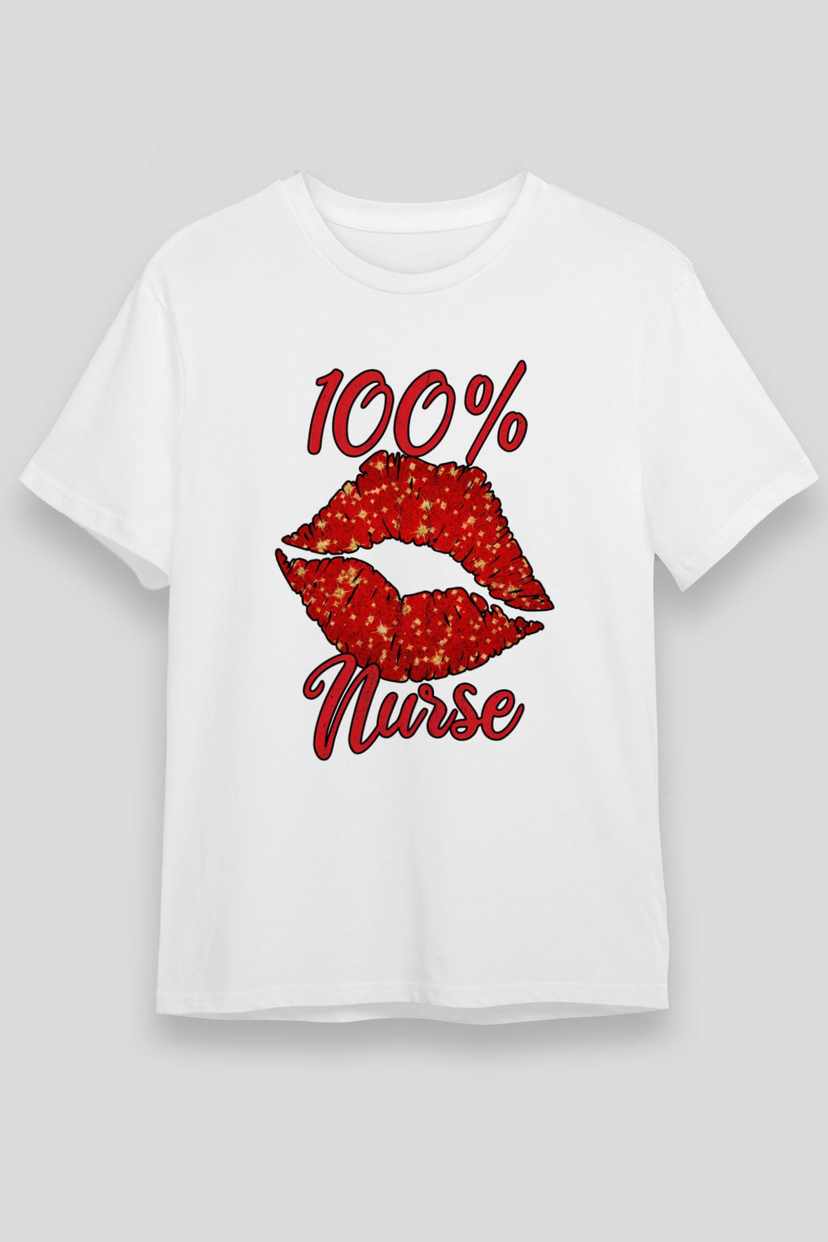 Hemşire Beyaz Unisex Tişört T-Shirt - TişörtFabrikası