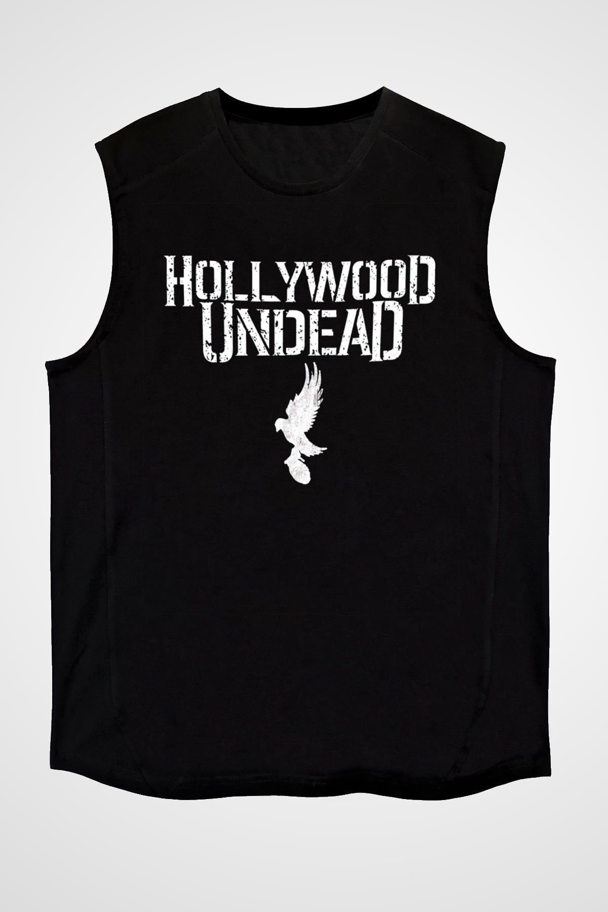 Hollywood Undead Siyah Unisex Kolsuz Tişört