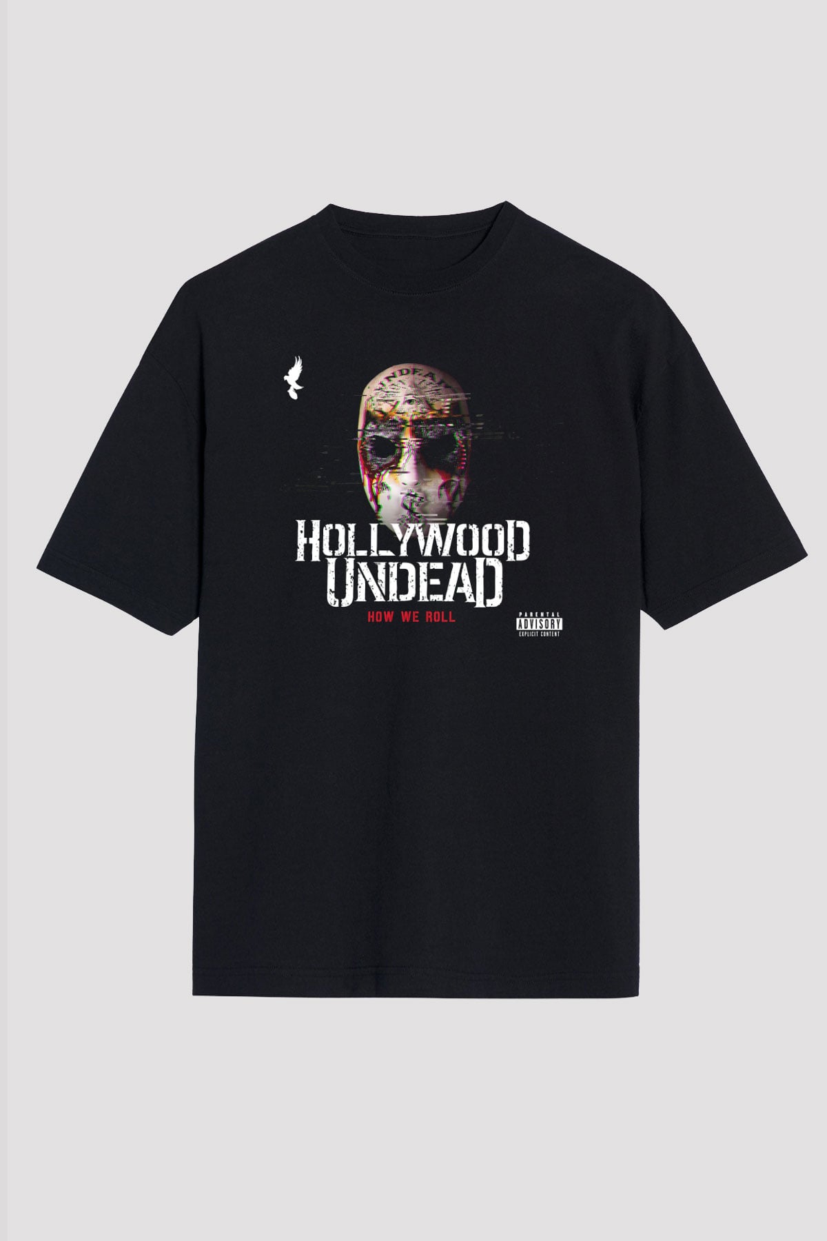 Hollywood Undead Siyah Unisex Oversize Tişört T-Shirt