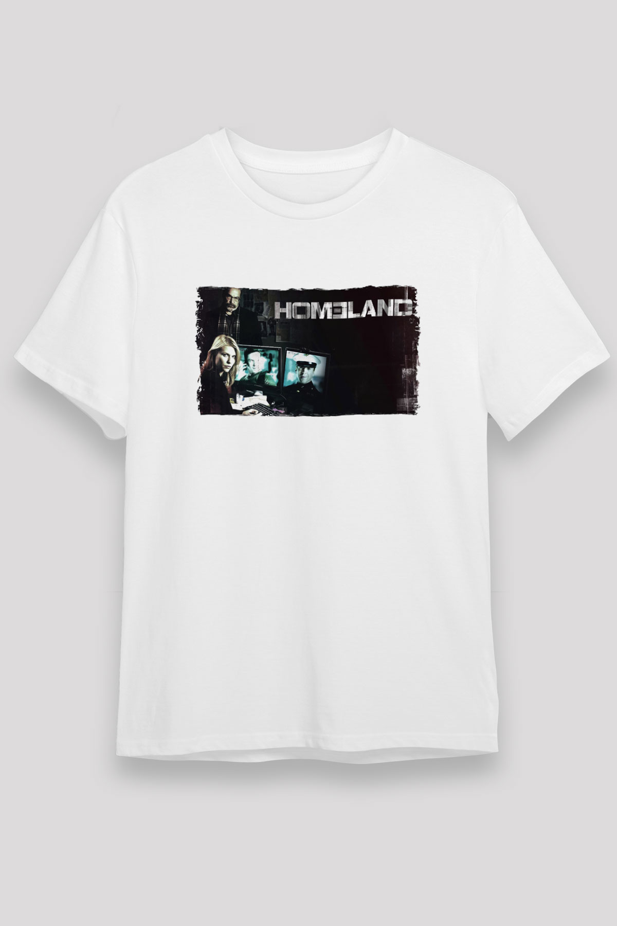 Homeland Beyaz Unisex Tişört T-Shirt