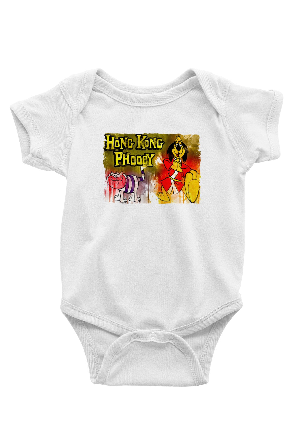 Hong Kong Phooey Beyaz Bebek Body - Zıbın
