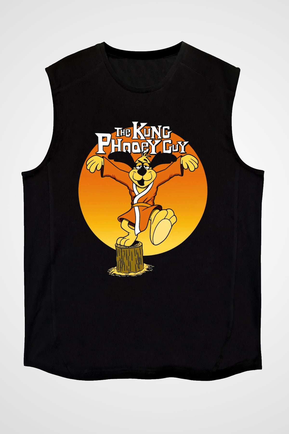 Hong Kong Phooey Siyah Unisex  Kolsuz Tişört