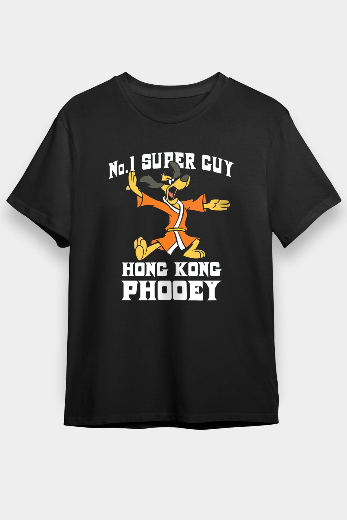 Hong Kong Phooey Siyah Unisex Tişört